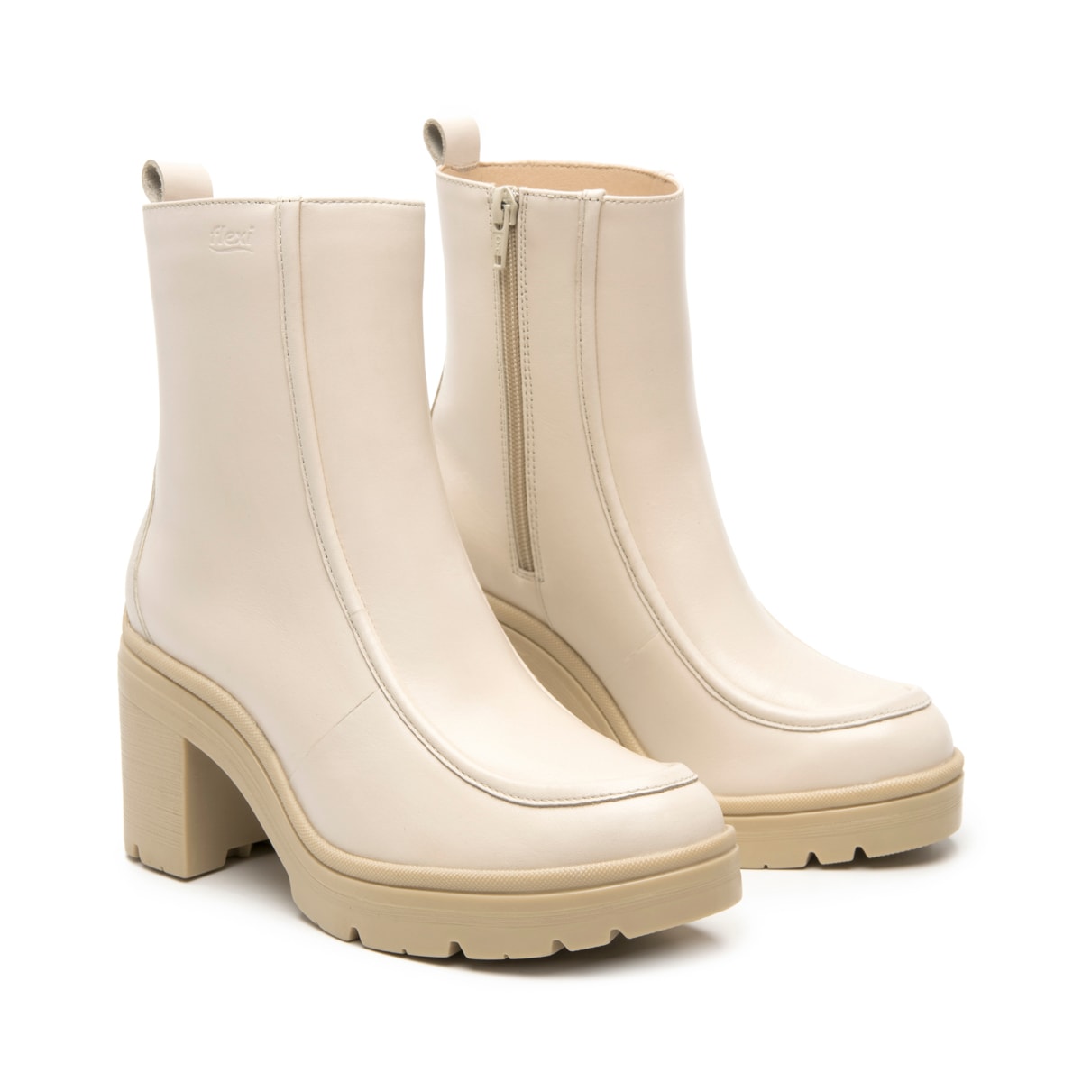 Bota Semivestir Flexi Para Mujer Con Cierre Interno 119606