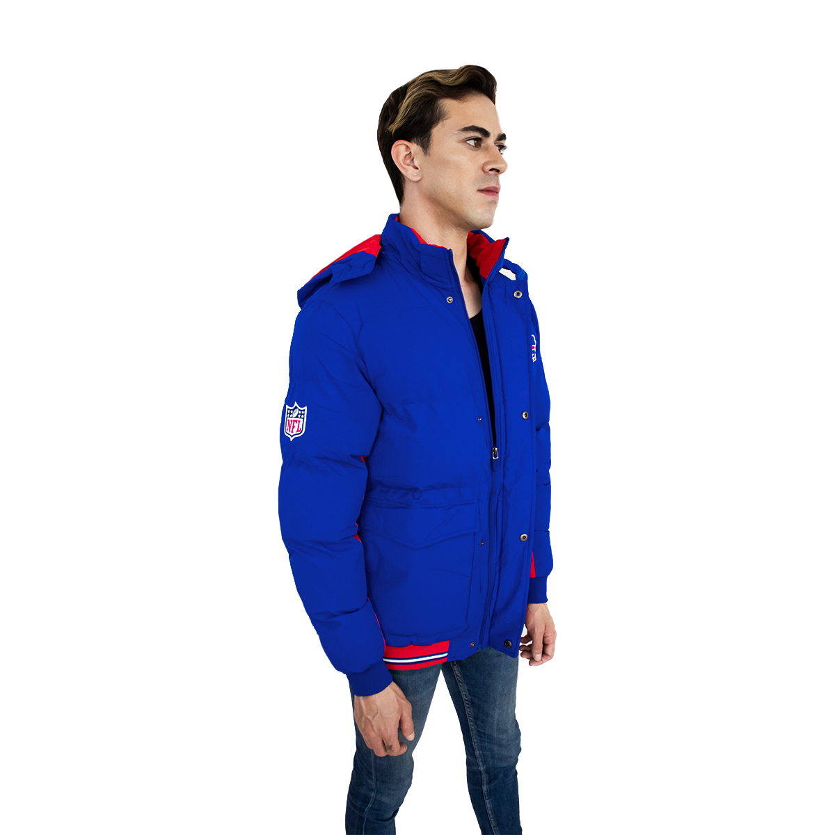 Chamarra Para Caballero Buffalo Bills Marca Nfl 100% Original