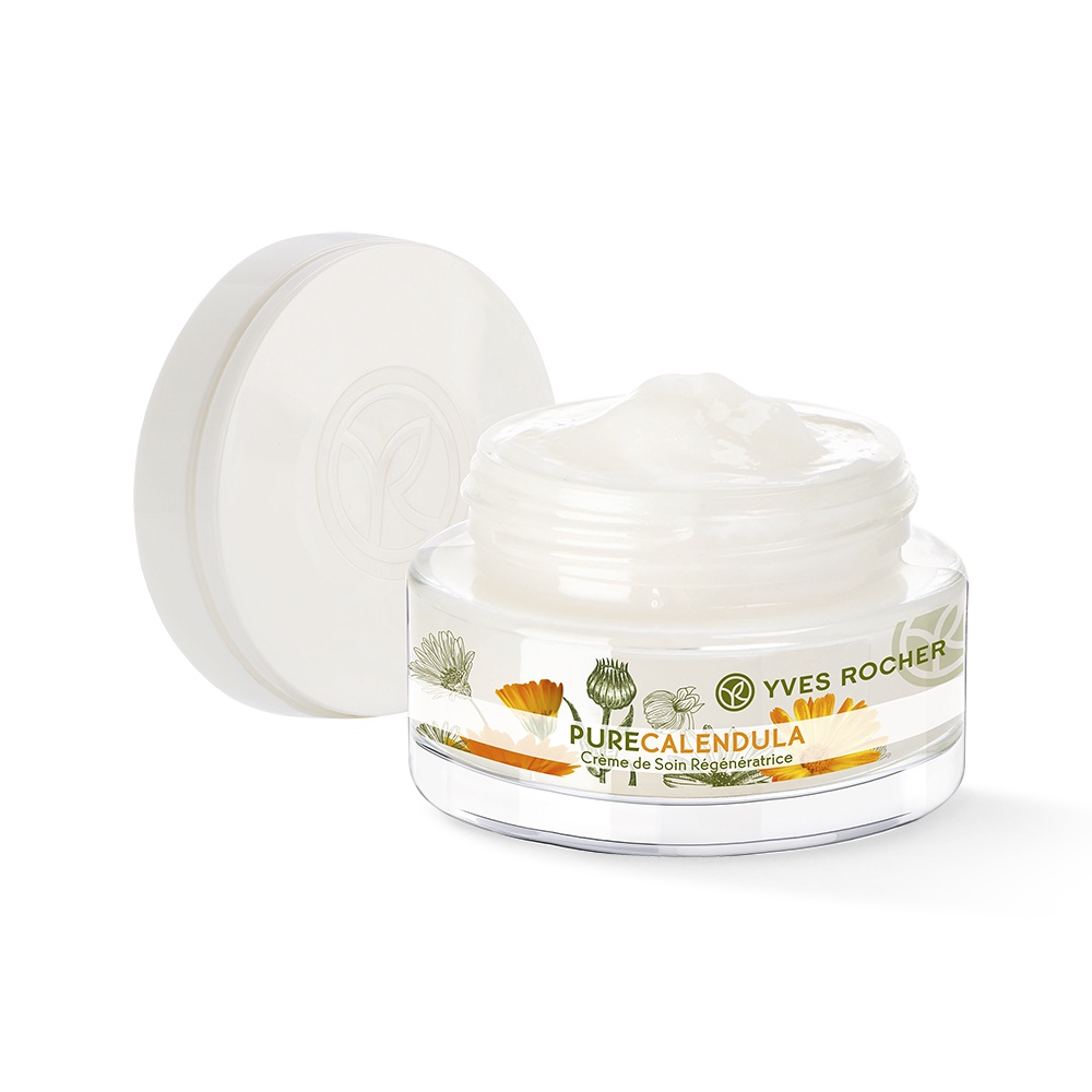 Crema Facial Regenerante Antiarrugas Calendula Yves Rocher 50ml