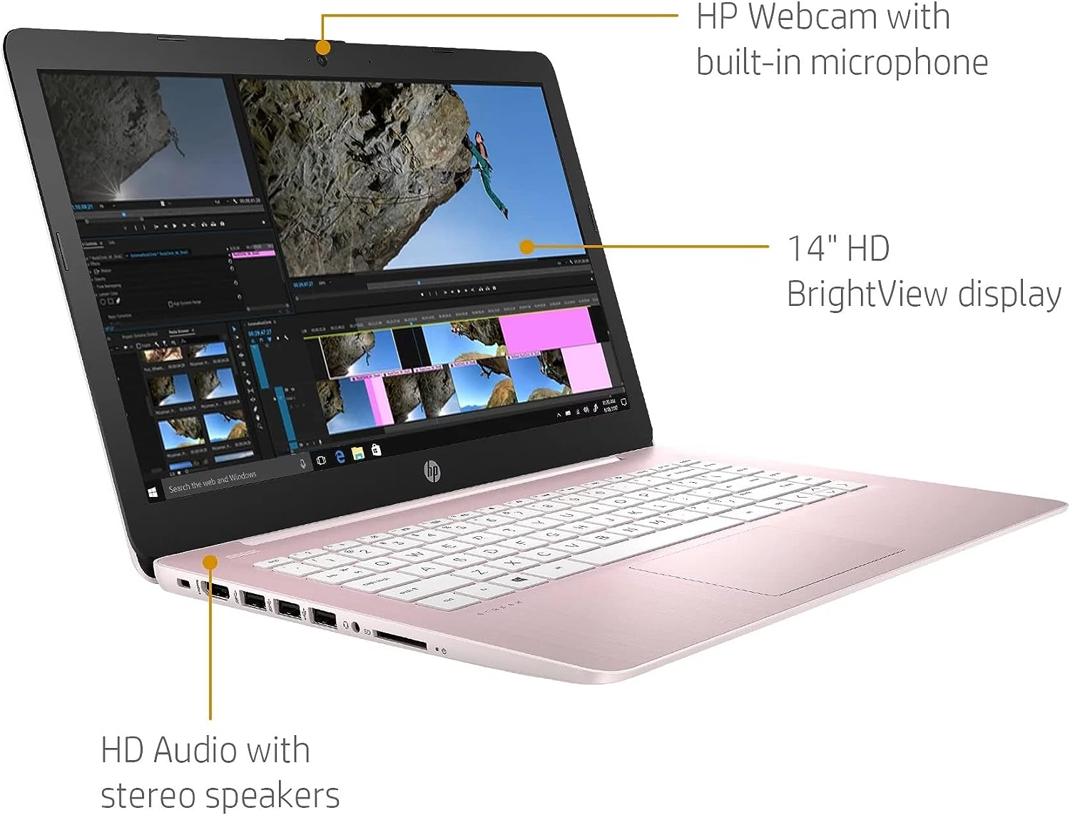 Laptop HP 14-cf2703ds 14" Intel Celeron 4GB RAM 64GB eMMC Windows 11
