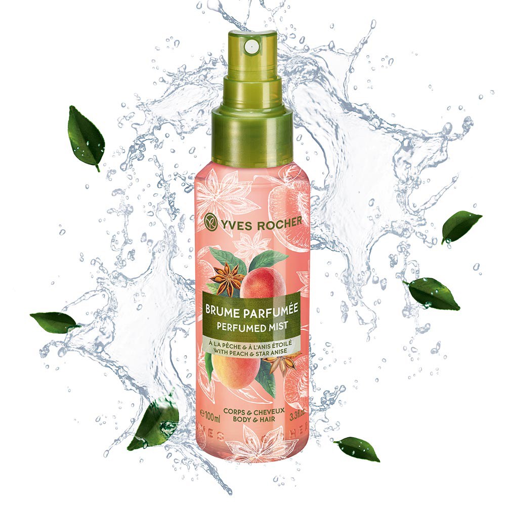 Mist Cuerpo y Cabello Melocoton Yves Rocher 100ml