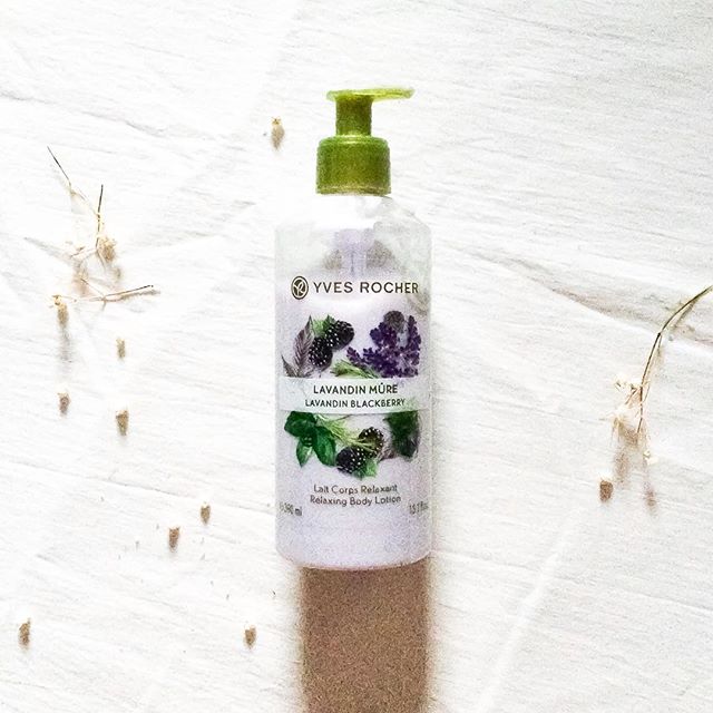 Maxi Crema Corporal Lavanda y Mora Yves Rocher 390ml