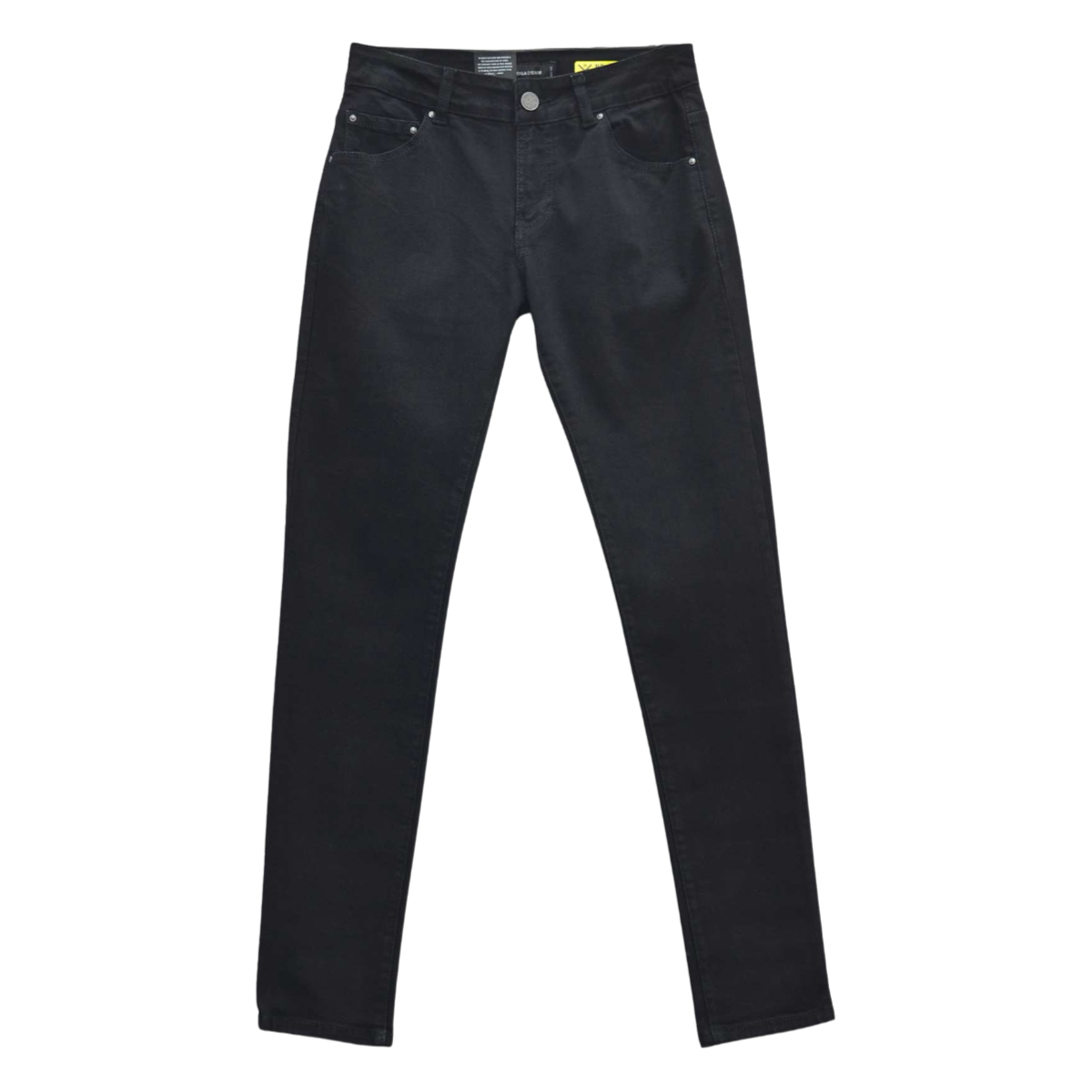 Pantalón de mezclilla negro slim fit para hombre
