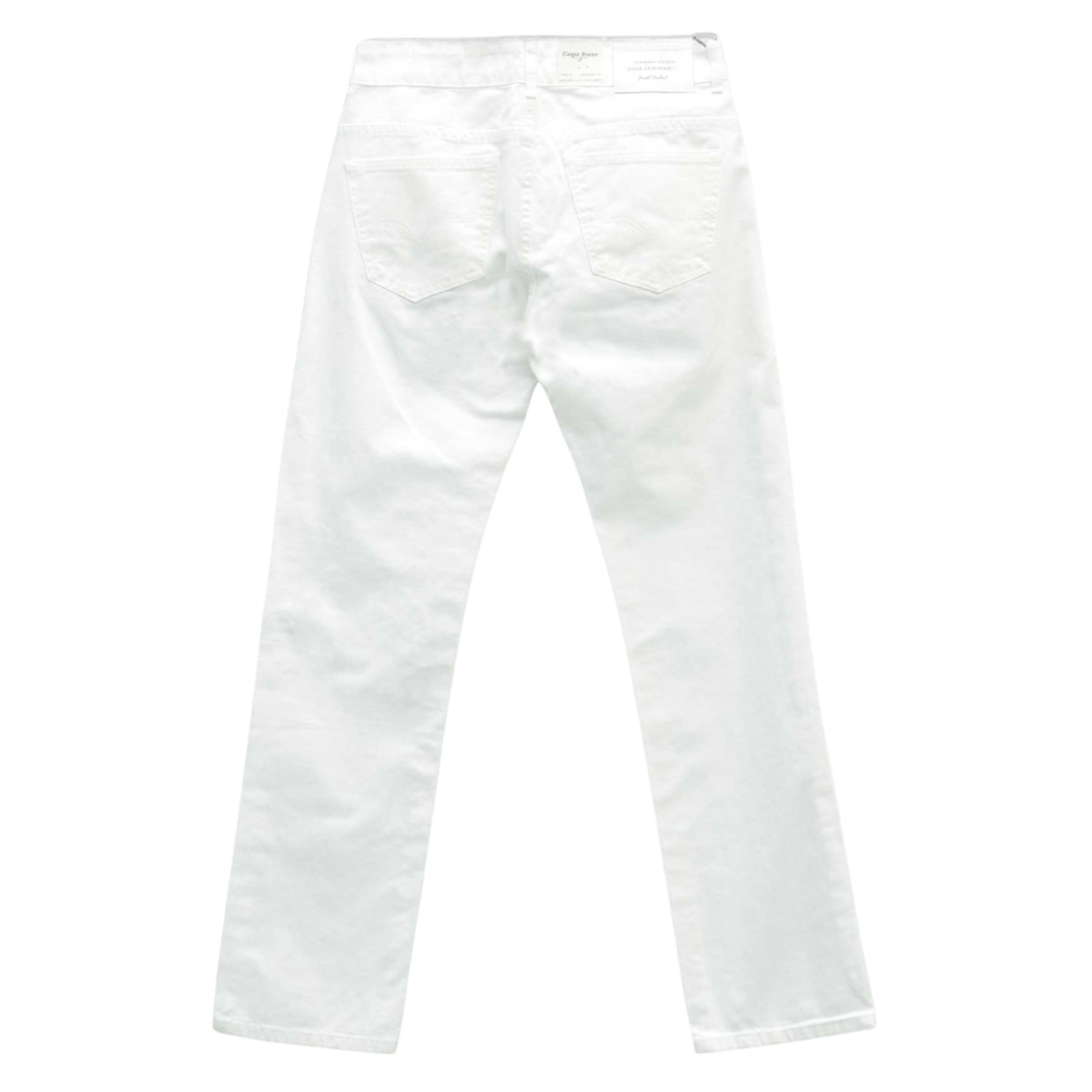 Pantal n Regular Fit blanco para hombre