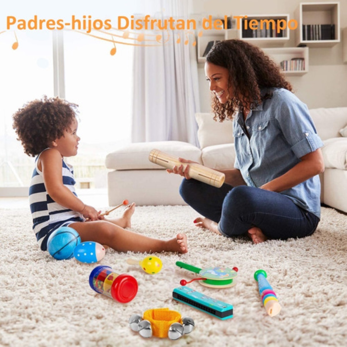 Instrumento Musical Percusión Tambor Xilofono Regalo P/niños