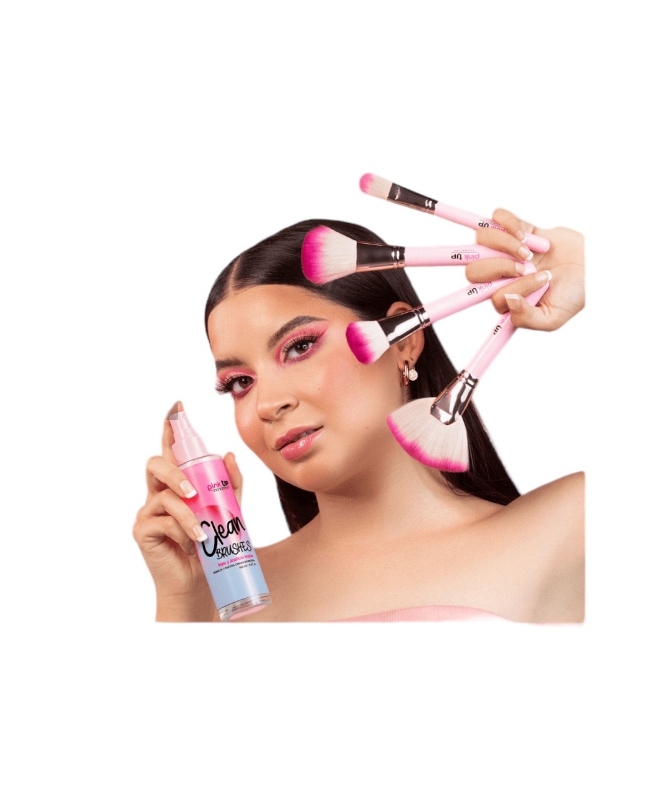 Pink Up Clean Brushes 165 ml