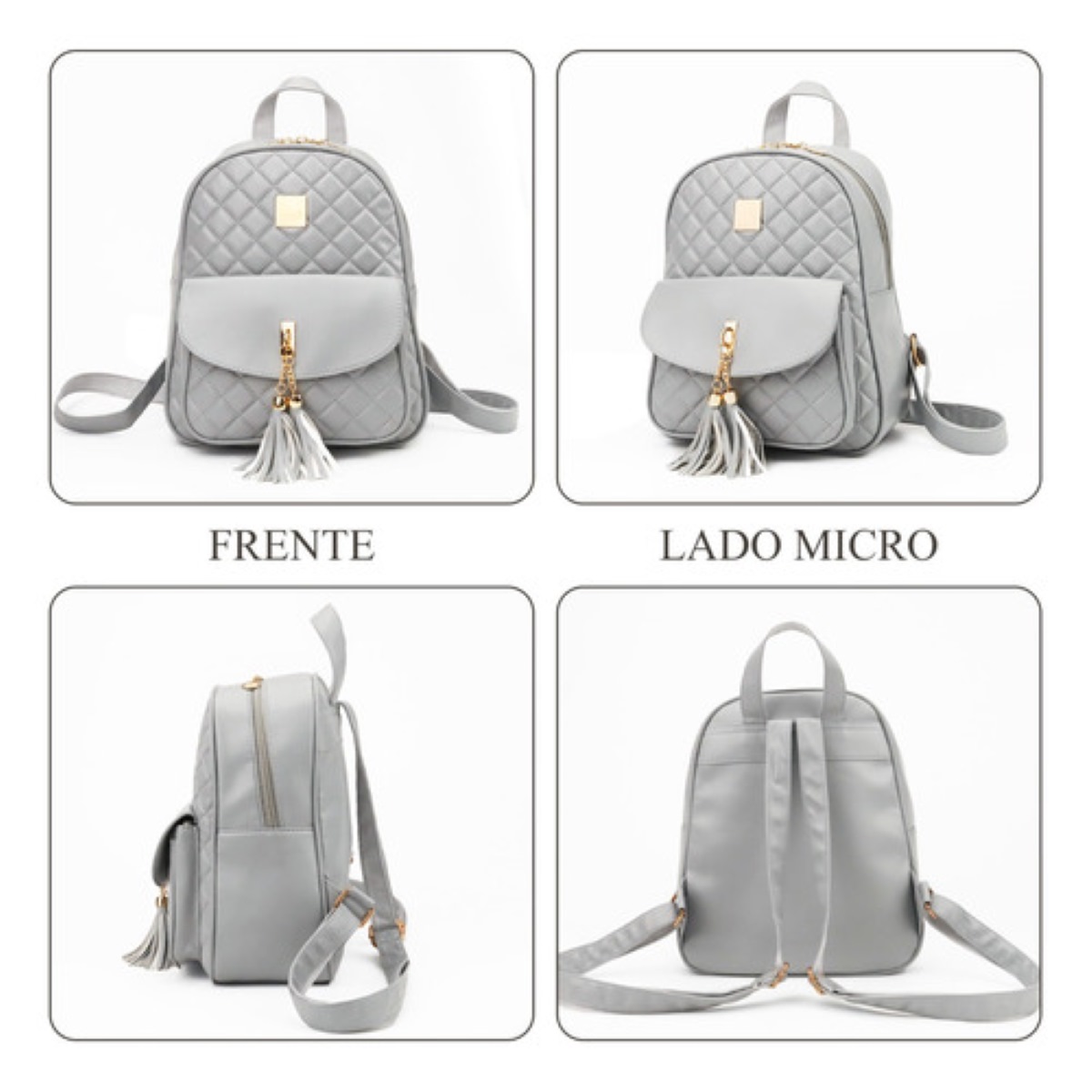 Kit Mochila Moda Casual Bolso Casual Para Mujer, 3piezas