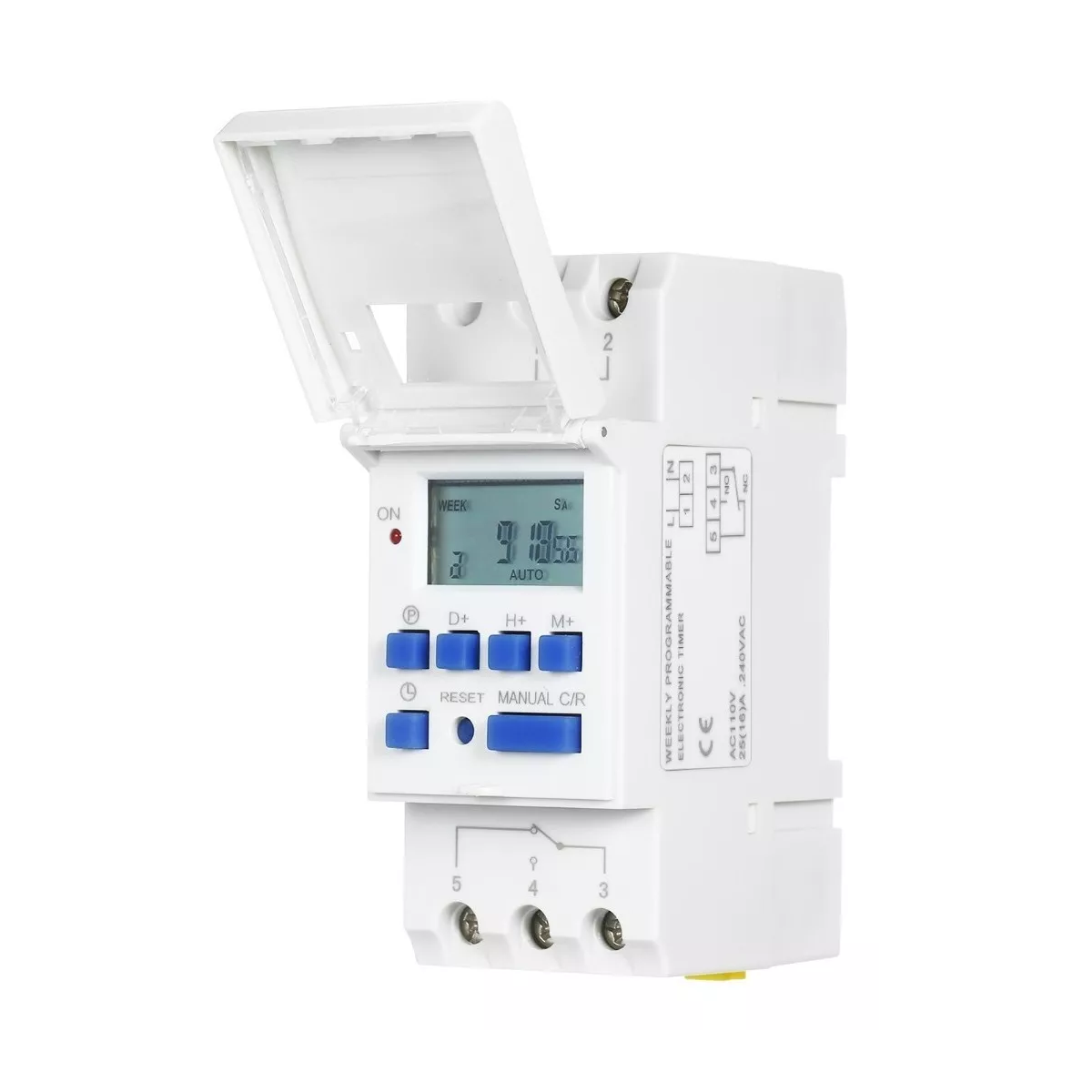 Interruptor Digital 16a Temporizador Programable 110v 16a