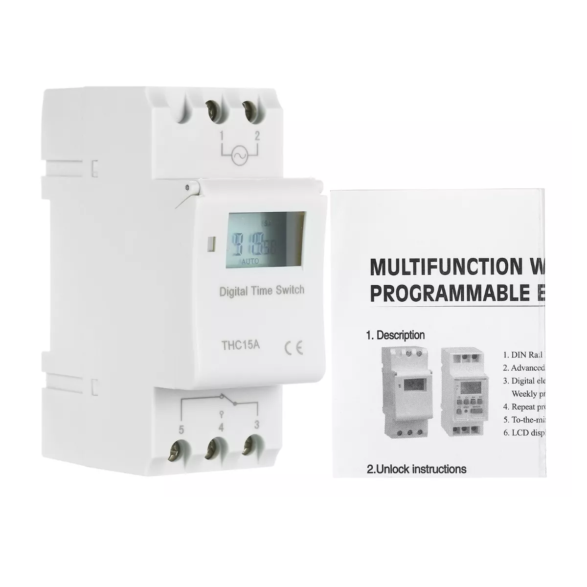 Interruptor Digital 16a Temporizador Programable 110v 16a