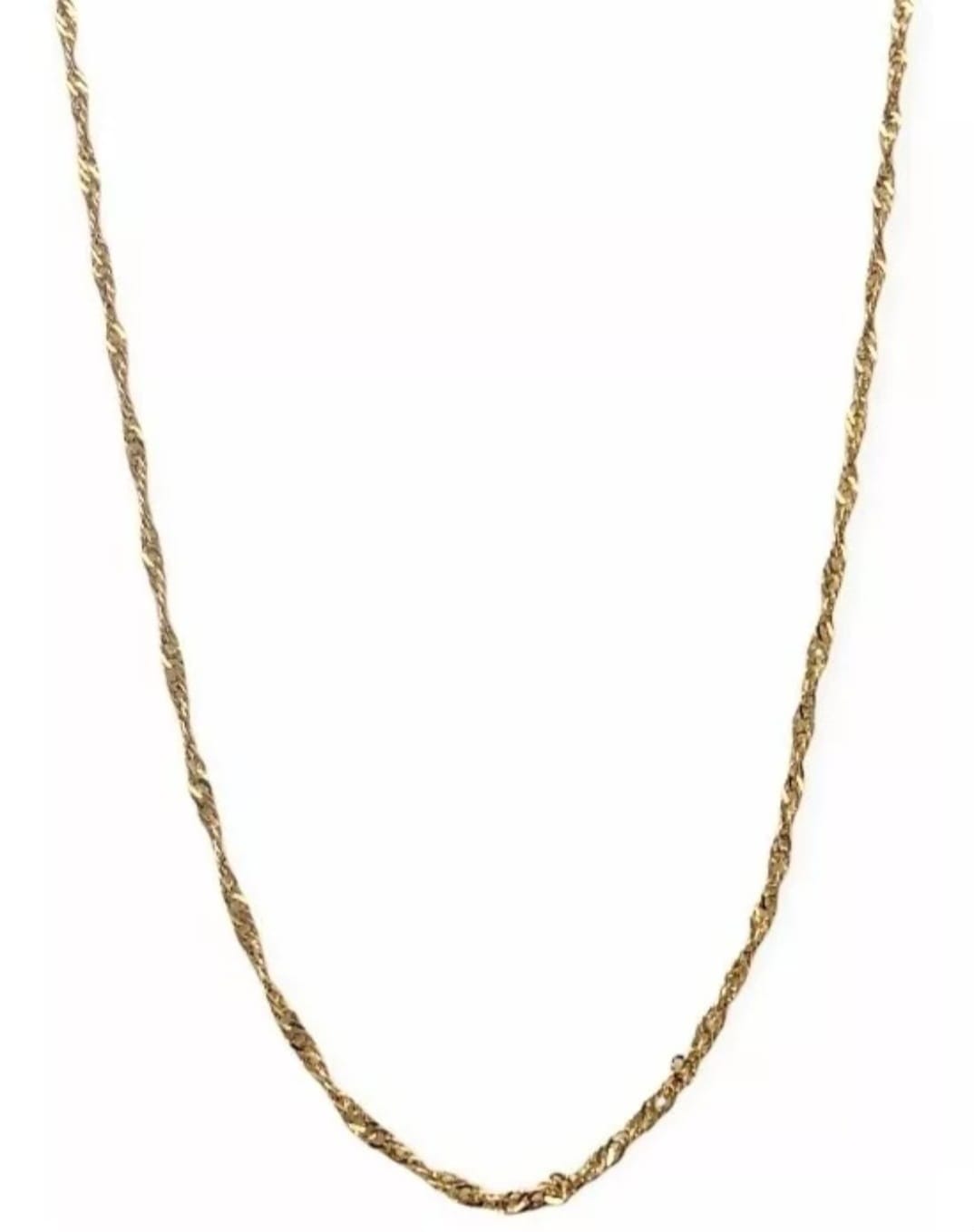 Juego Collar Letra F Lisa + Aretes Bola 10K. + Regalo