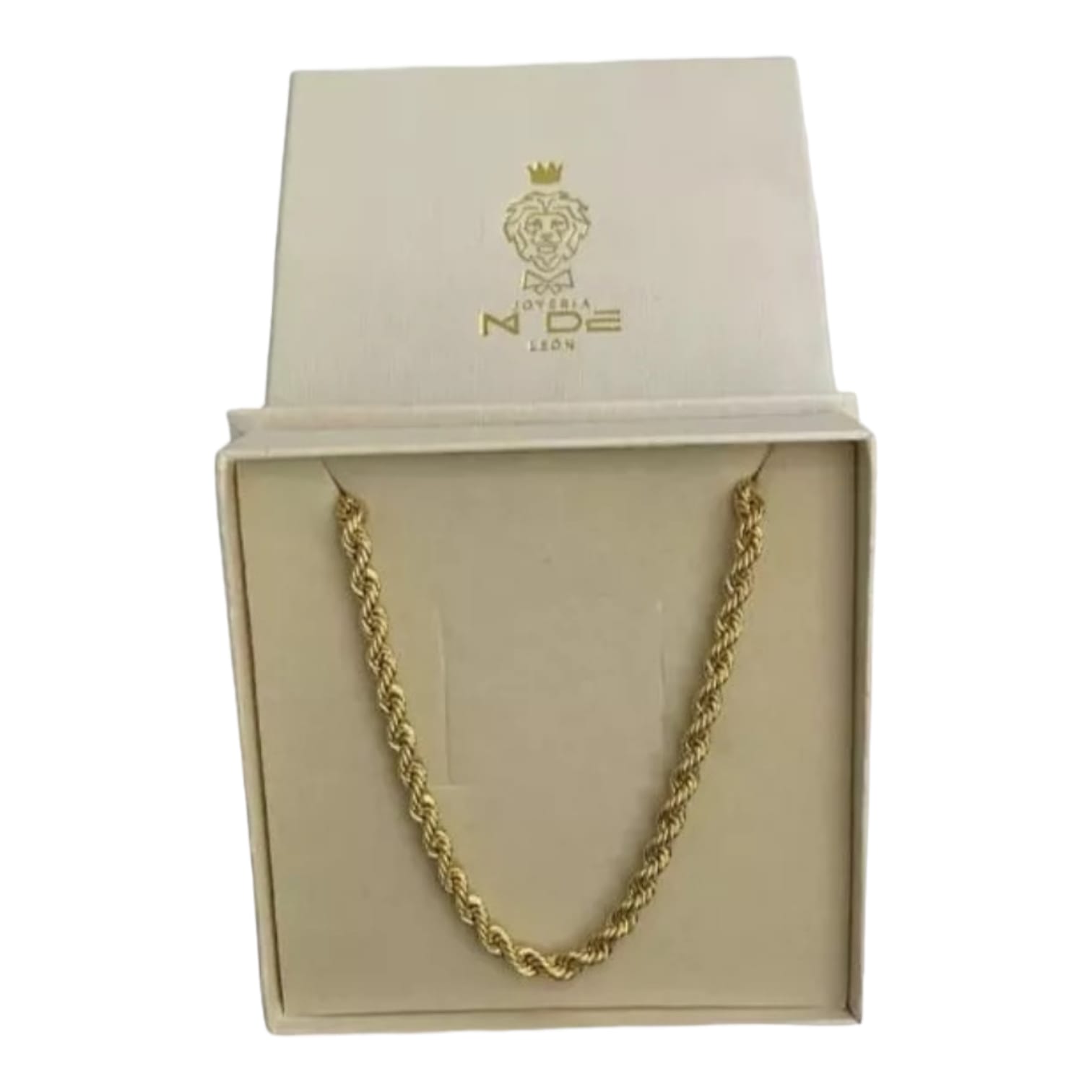 Nuevo Set Torzal Cadena 60 Cm + Pulsera 18 Cm X 6 Mm Oro 14 K.