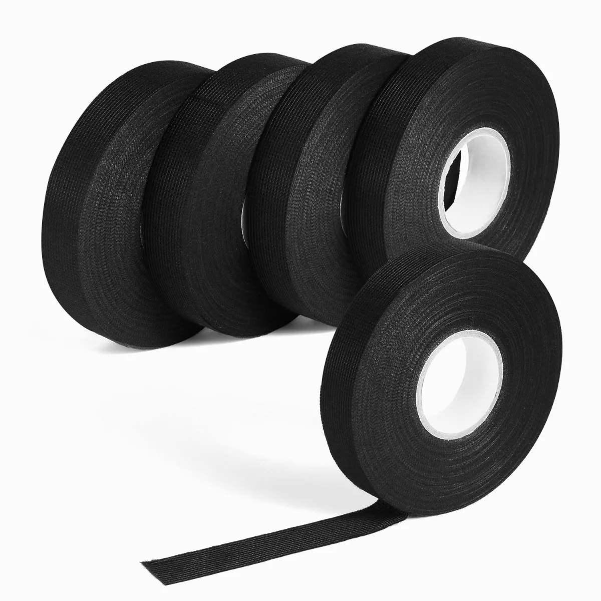 Set 4 Pcs Cinta Aislar Tela Automotriz Resiste Alta Temperatura
