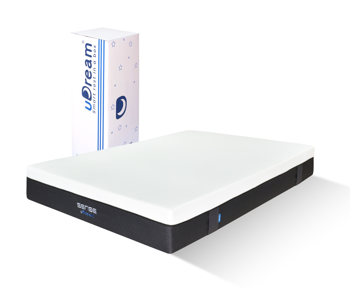Colchón en caja uDream Modelo Sense con Memory Foam King Size