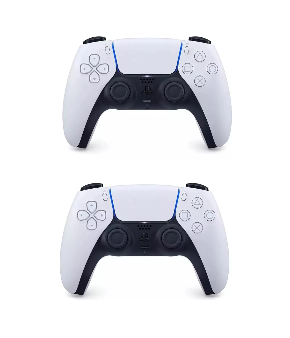 Consola Sony PlayStation 5 825 Gb (Version Internacional), Standard Edition (DISCO), 2 Controles Color Blanco y Negro