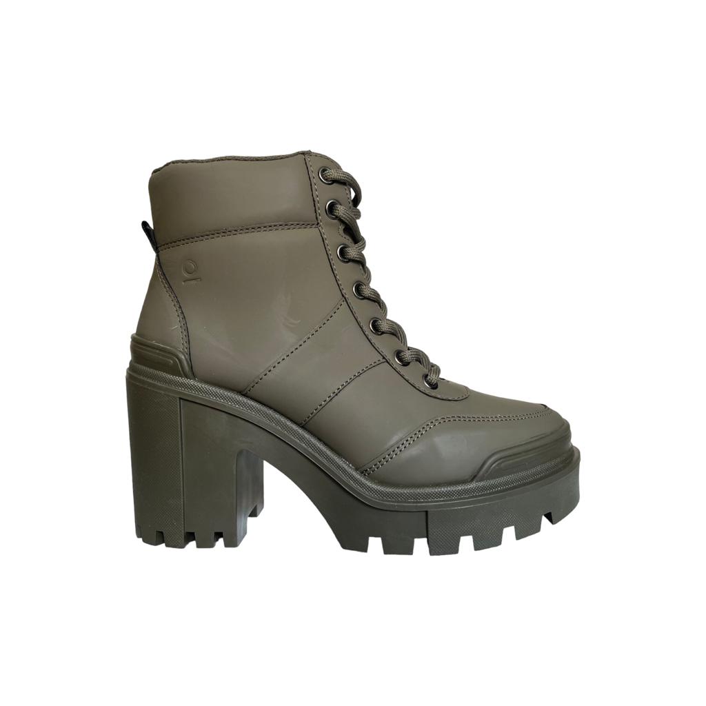 Botín Combat Capa De Ozono Para Mujer