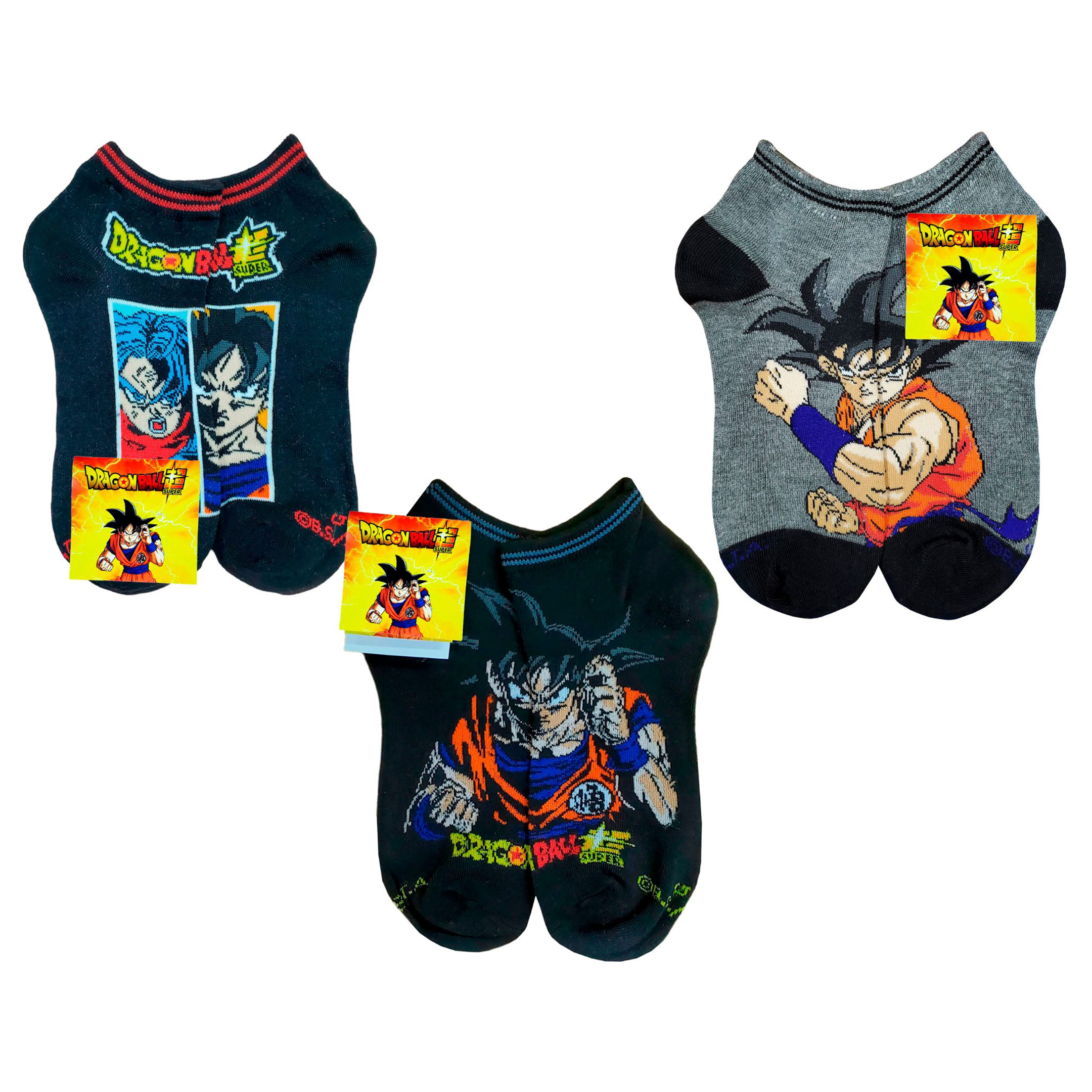 Tines Cortos Dragon Ball Unisex 6 Pares