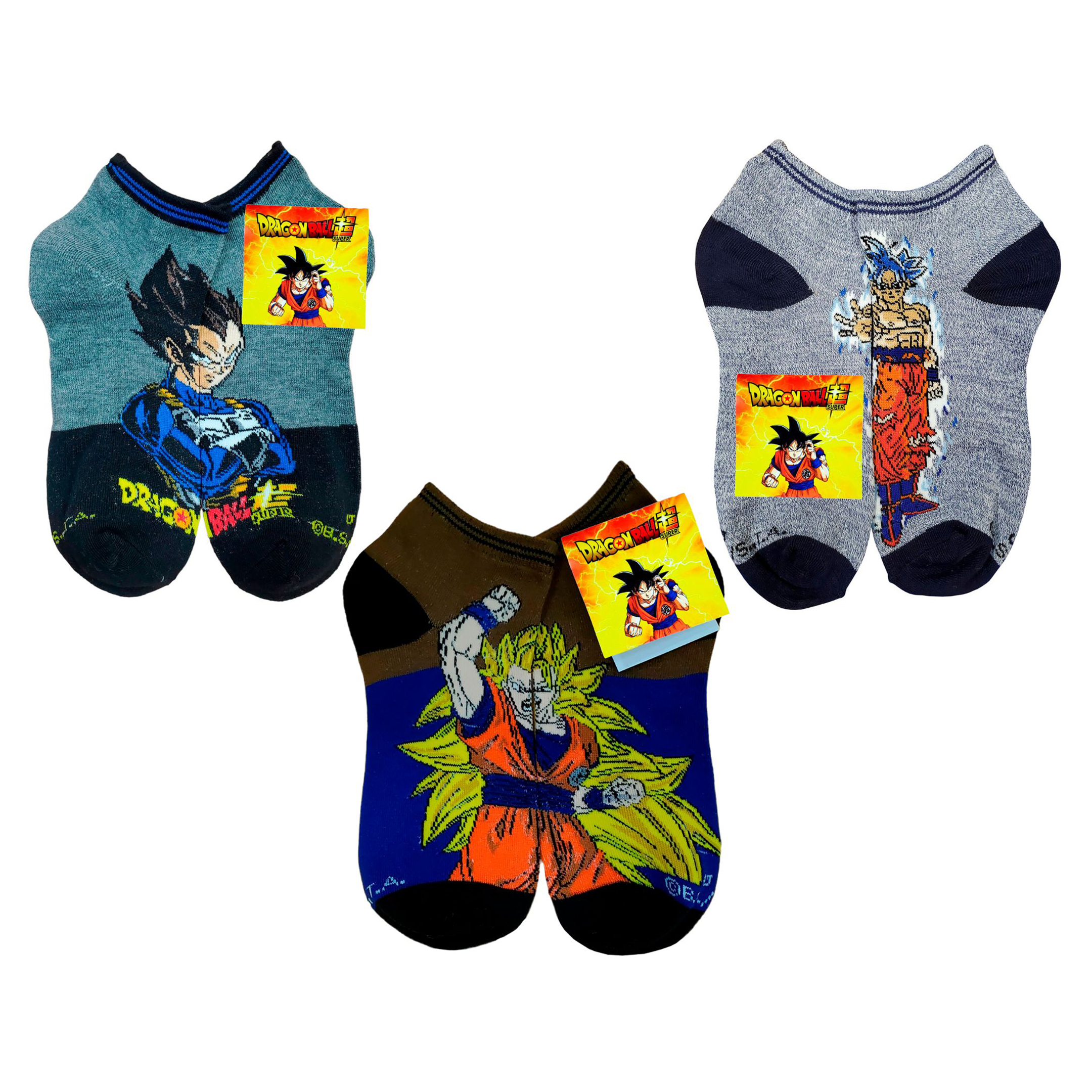 Tines Cortos Dragon Ball Unisex 6 Pares
