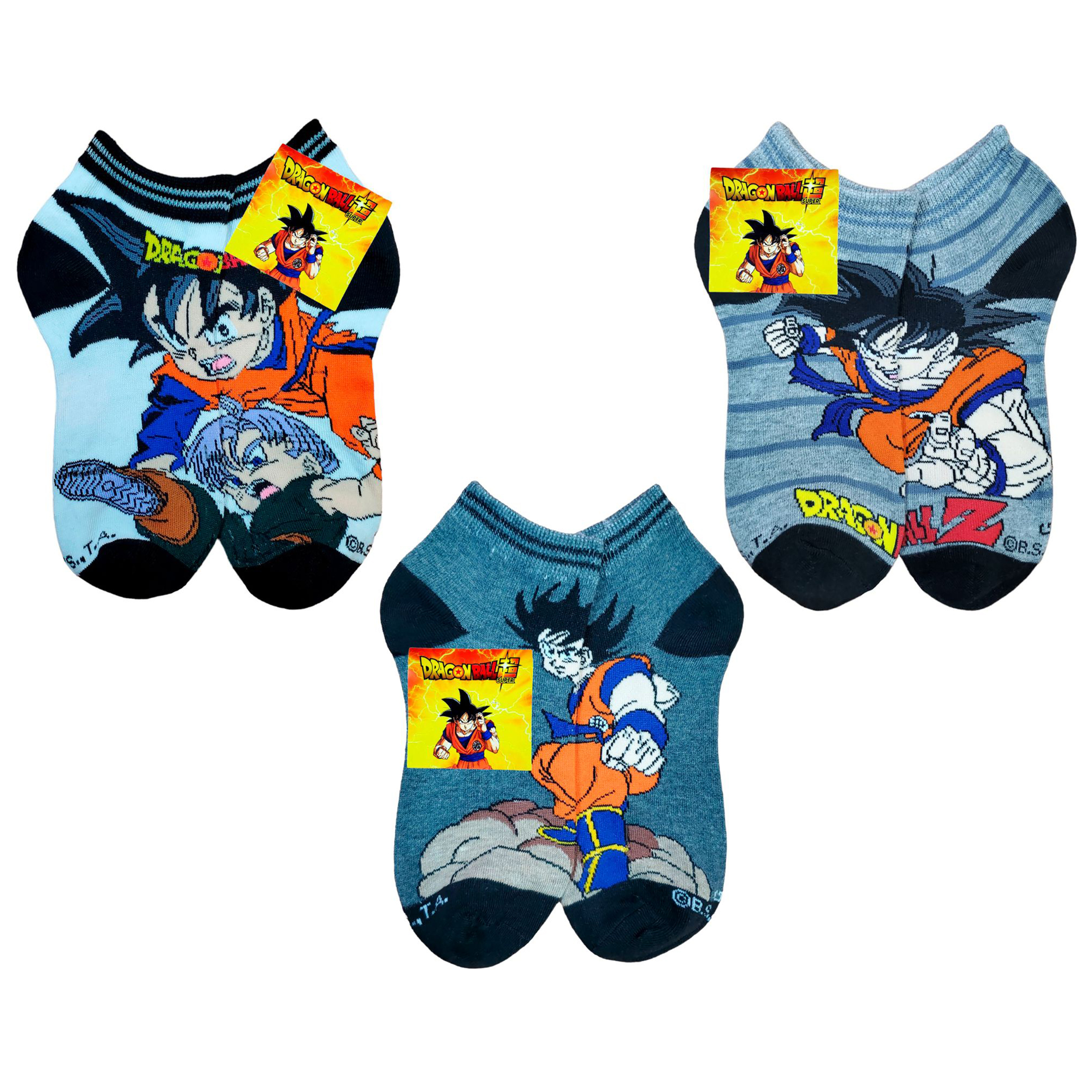 Tines Cortos Dragon Ball Unisex 6 Pares