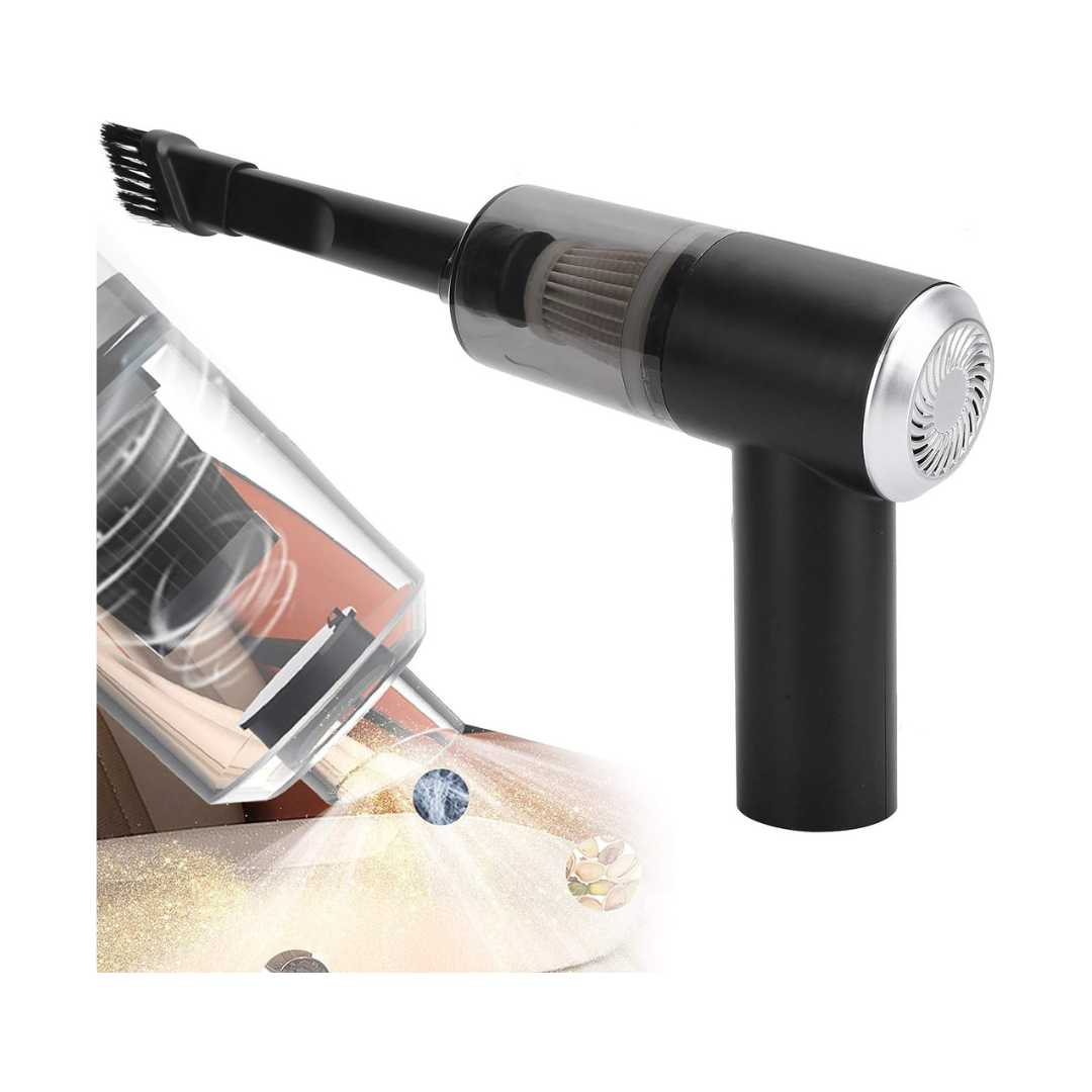 Mini aspiradora de mano para máquina de coser de escritorio, teclado de coche, portátil, inalámbrico, USB recargable, limpieza.