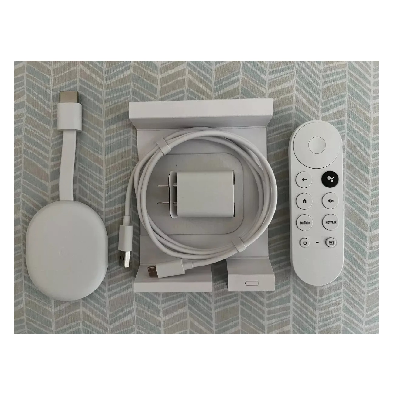 Google Chromecast Con Google Tv Hd Color Blanco