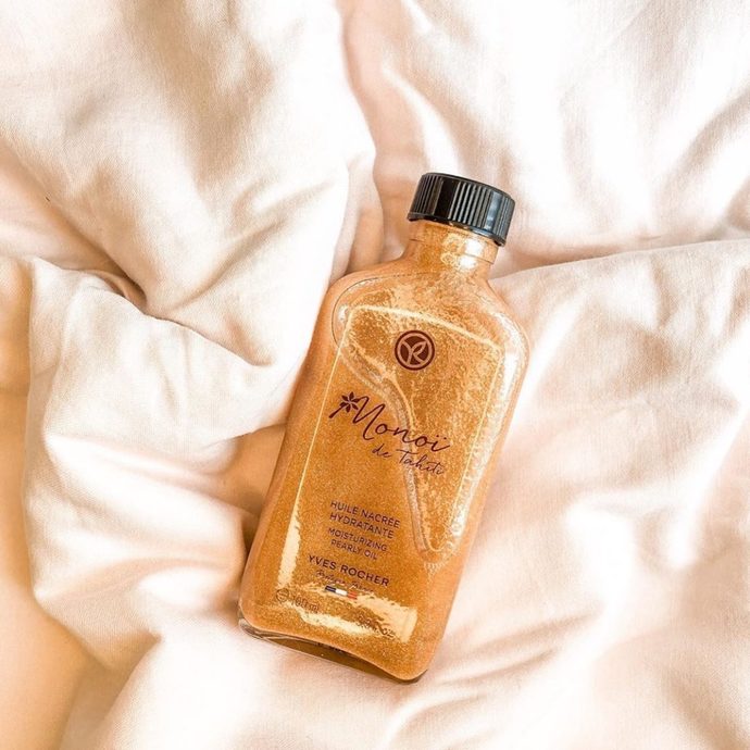 Aceite Corporal Destellante Monoi de Tahiti Yves Rocher 100ml