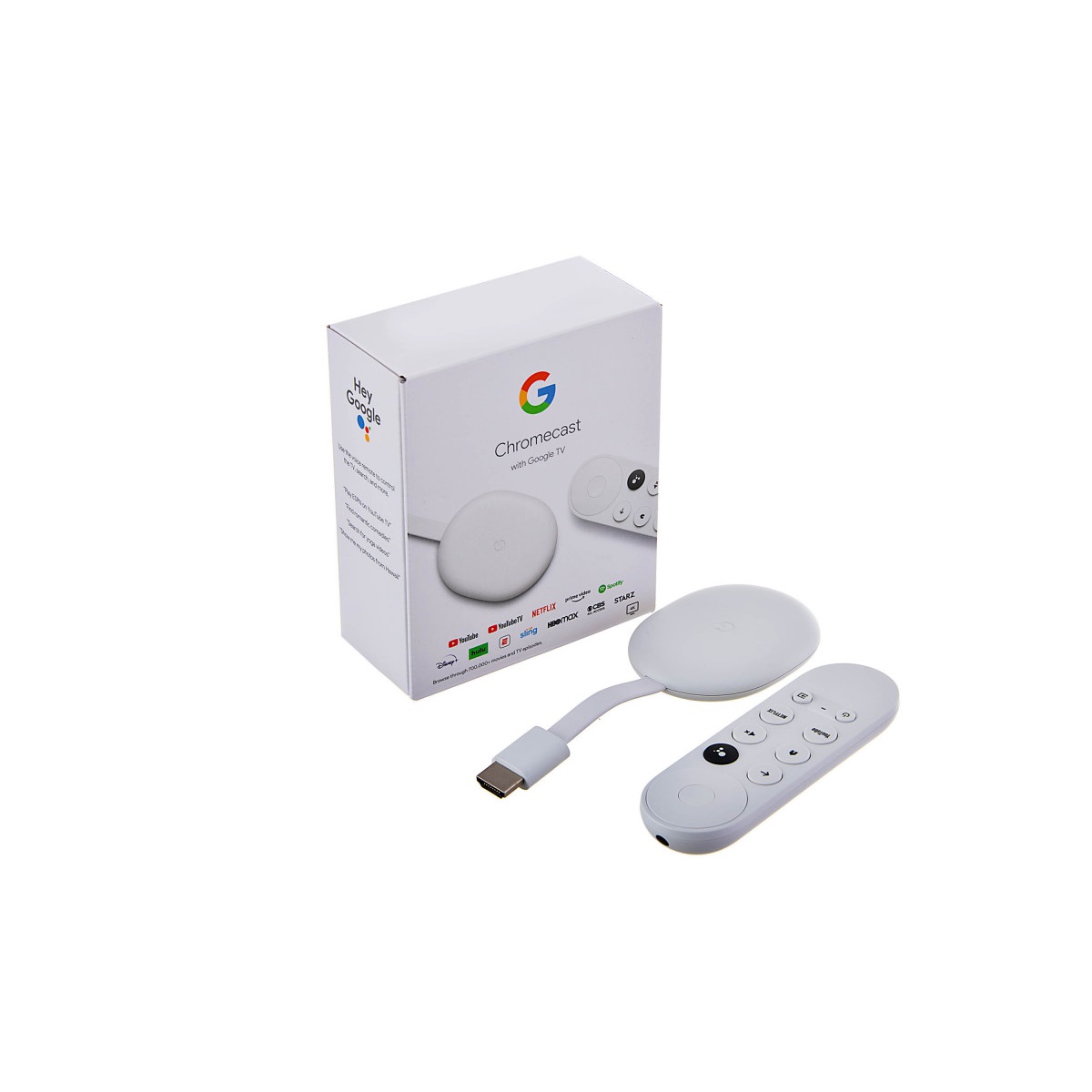 Google Chromecast Con Google Tv Hd Color Blanco