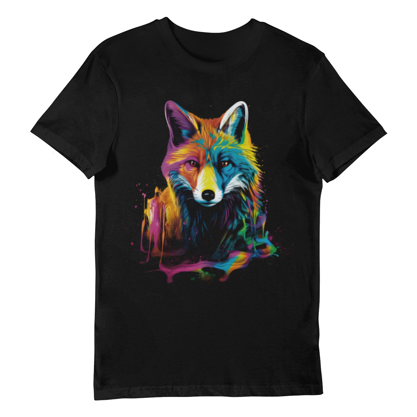 Playera Caballero y Dama Coyote Colores Animales