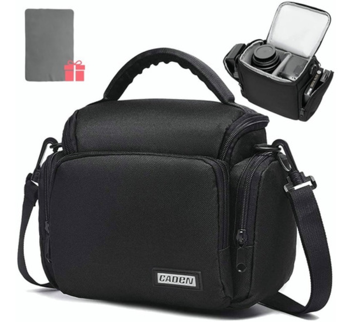 Mochila Para Camara Reflex Compacta Negro
