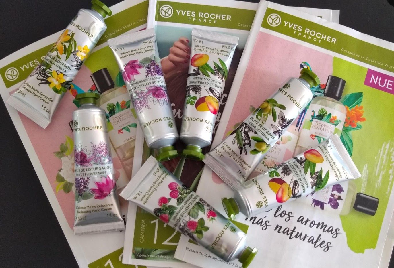 Kit 6 Cremas para Manos Yves Rocher 30ml