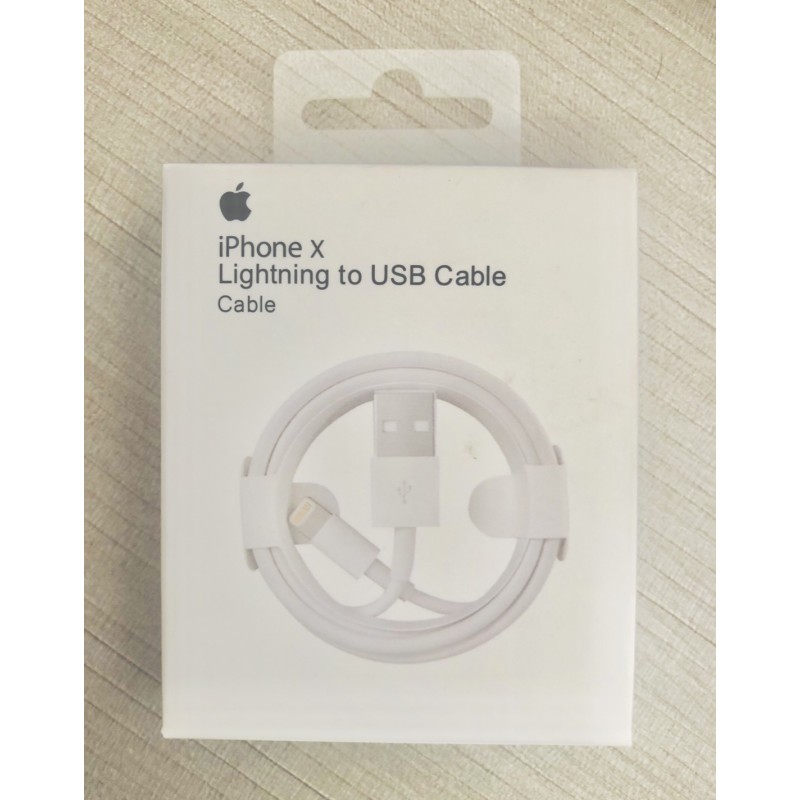 Cable Para Apple IPhone 5-14 Version IPhone X Calidad Org Caja B USB
