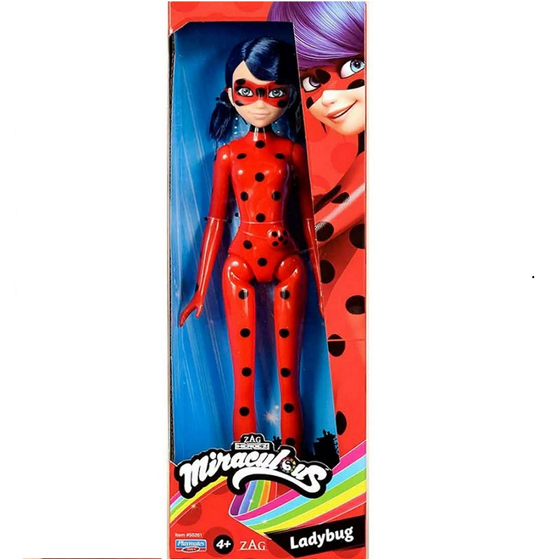 Miraculous Zag Heroez Lady Bug Figura Basica 26 Cm Playmates