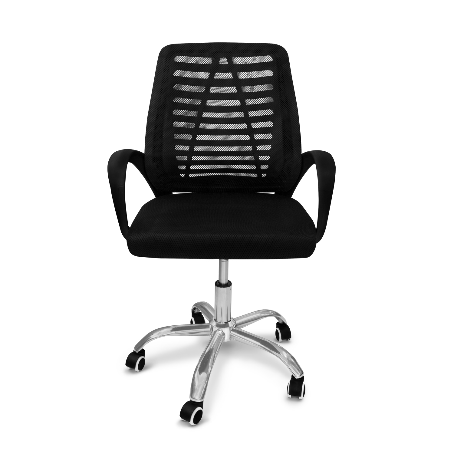 Silla giratoria para Oficina en Color Negro 