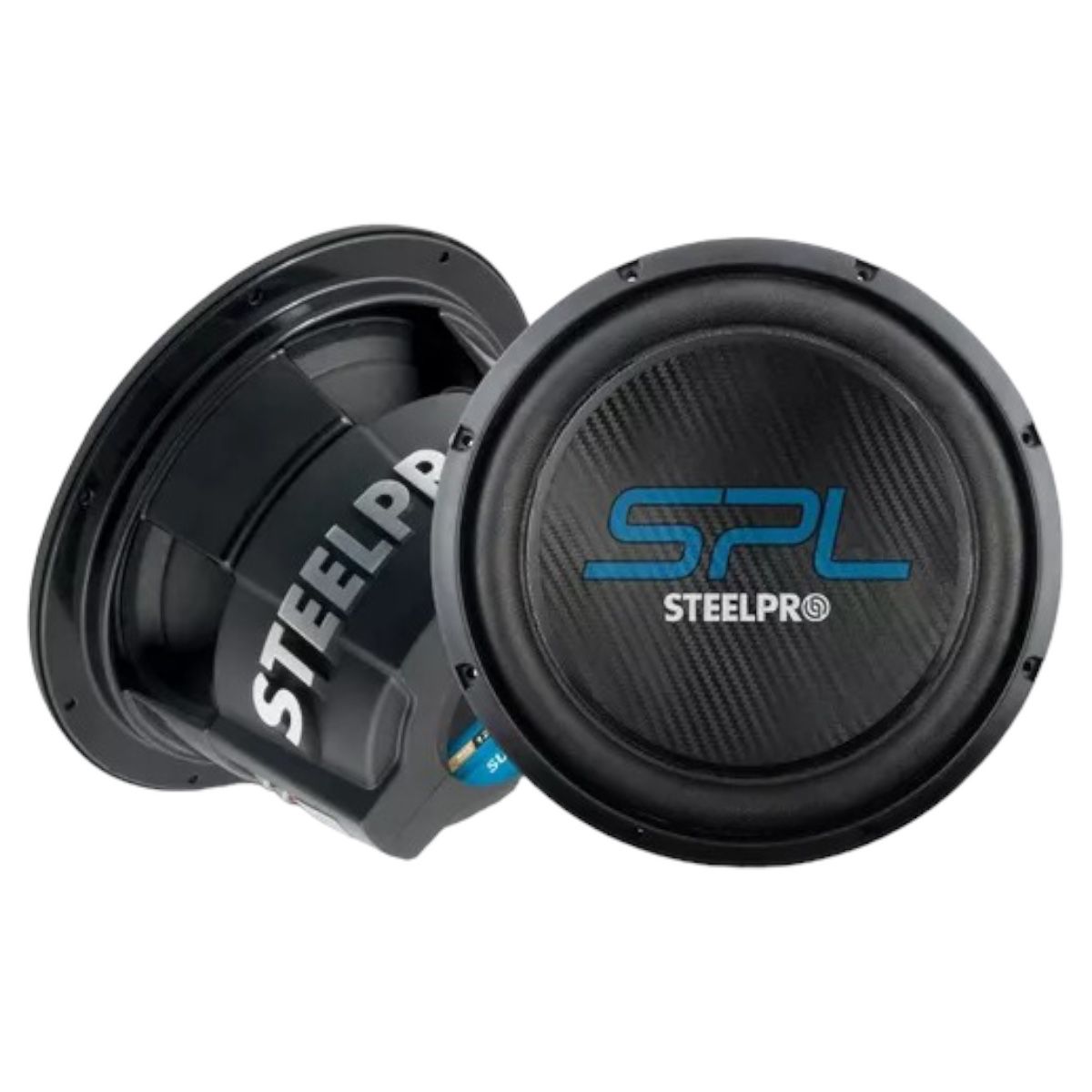 Subwoofer 12 Pulgadas Doble Bobina 1200 Watts Steelpro