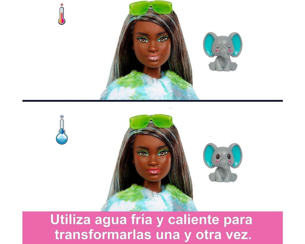 BARBIE Cutie Reveal Serie Fantasía Disfraz revela una muñeca