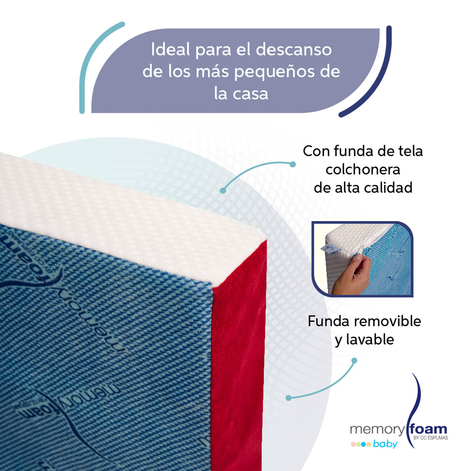 Colchon de Cuna Baby Great 130 x 70