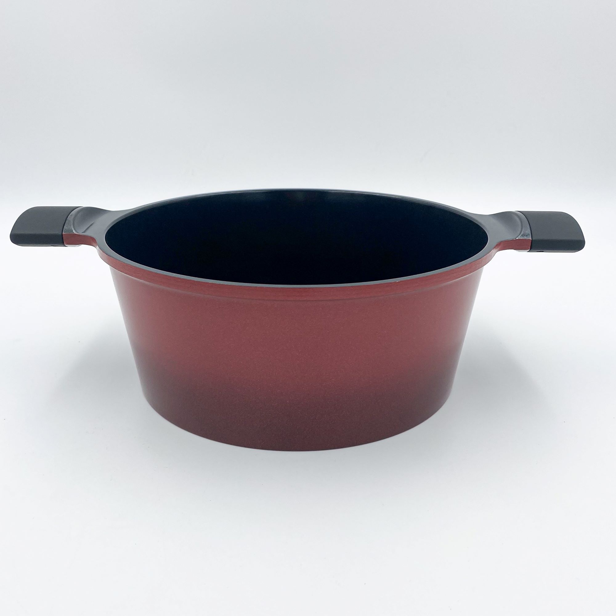 Olla Diamante c/Tapa IH Maple Rojo 22cm