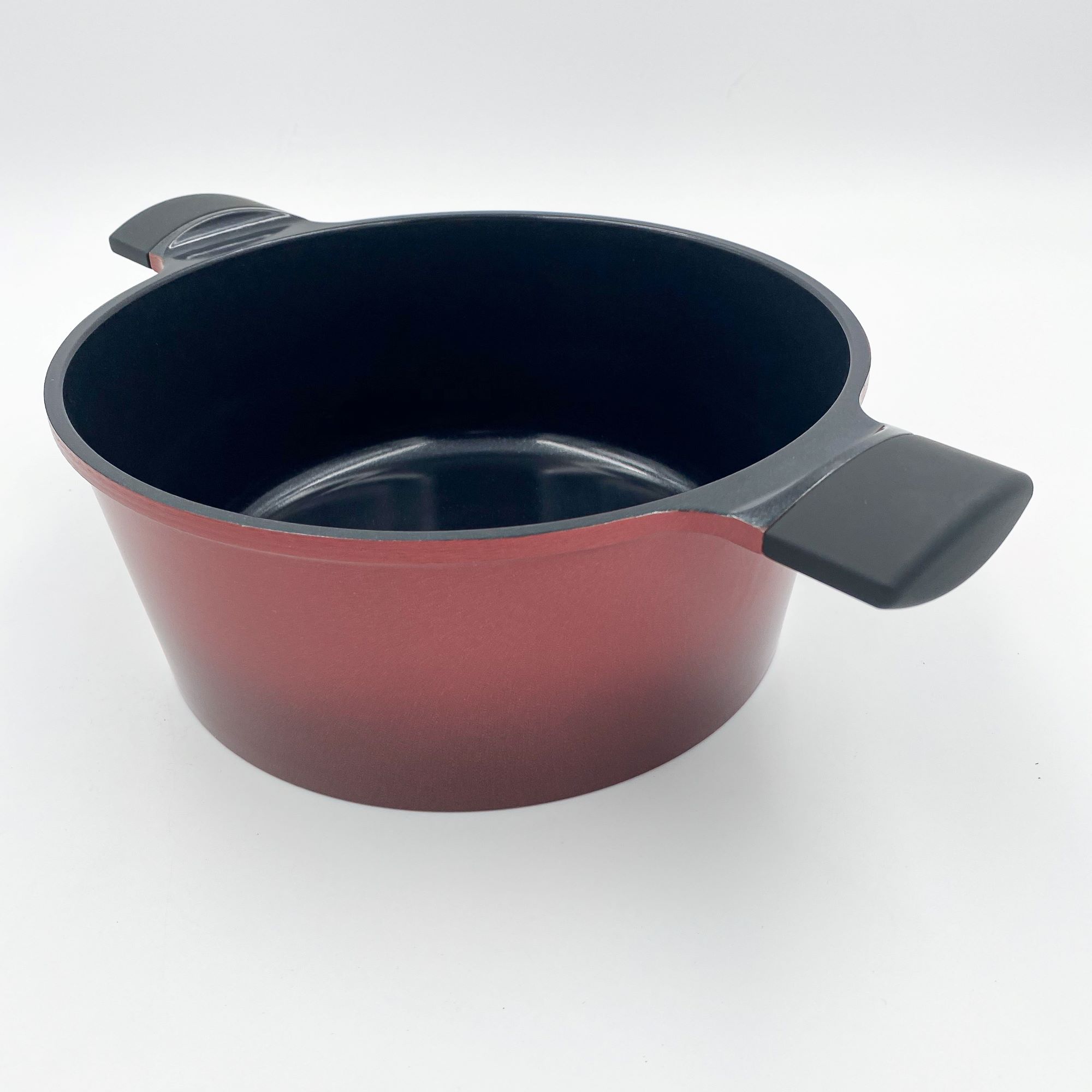 Olla Diamante c/Tapa IH Maple Rojo 22cm