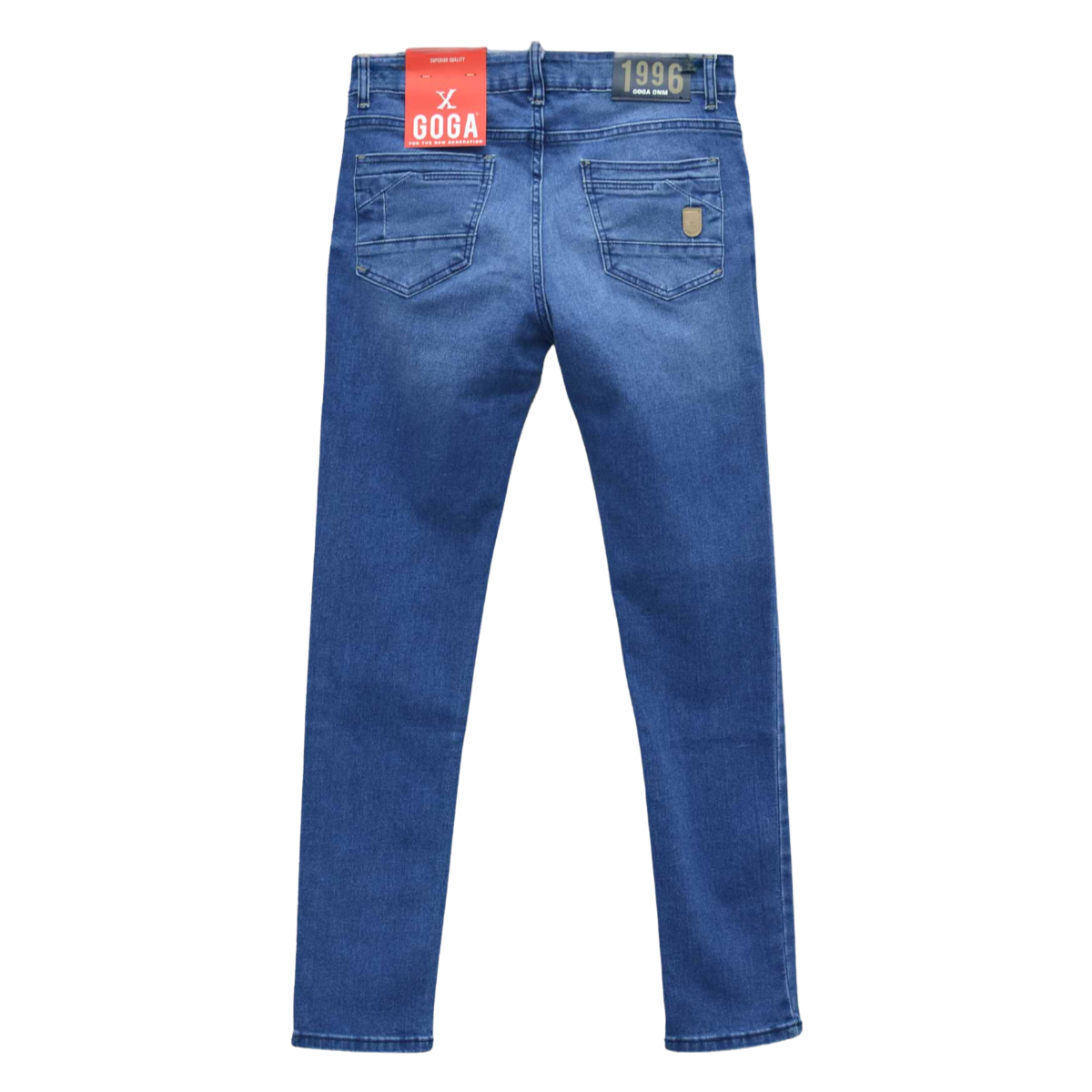 Pantalón de mezclilla slim fit para hombre