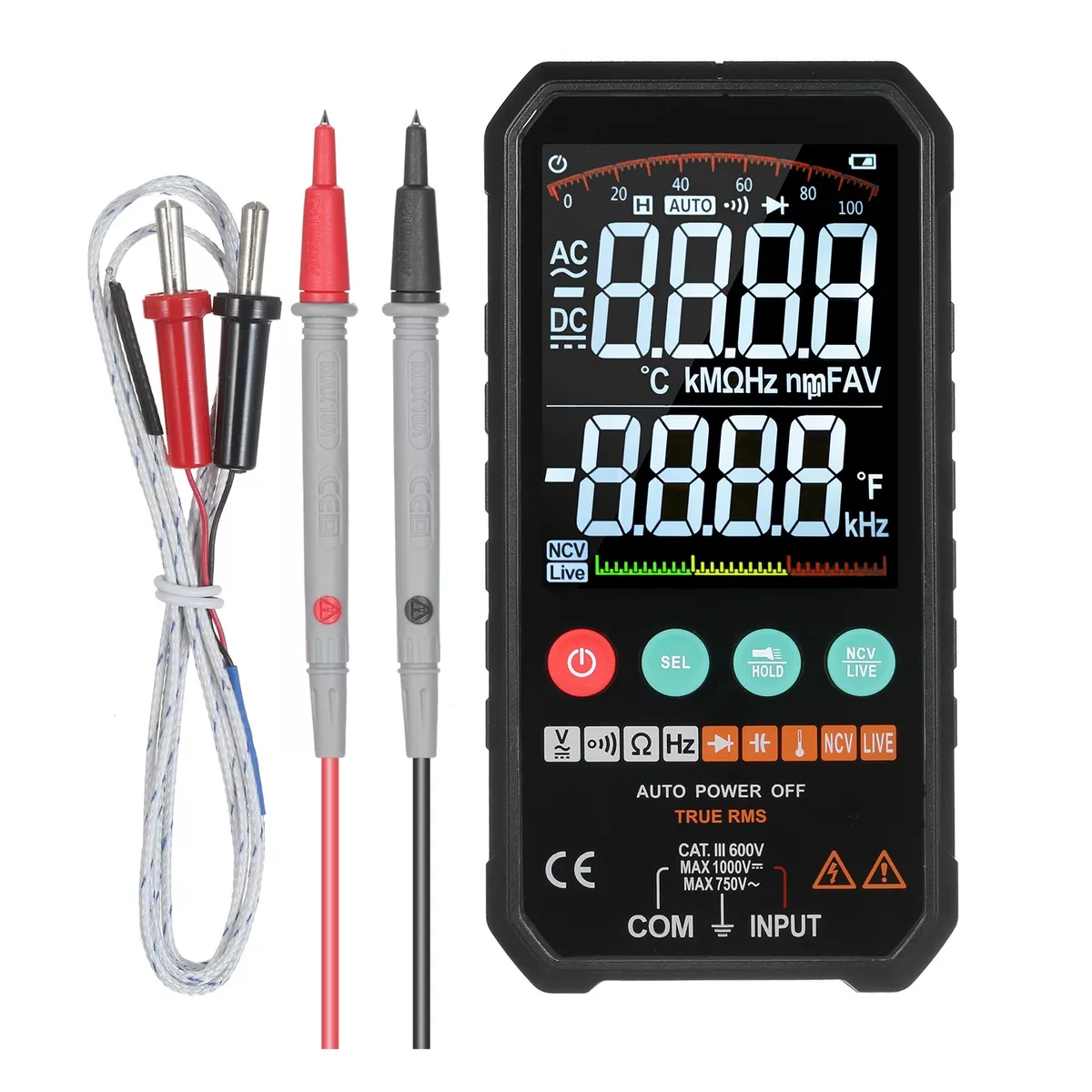 Multímetro Digital Inteligente De Alta Precisión