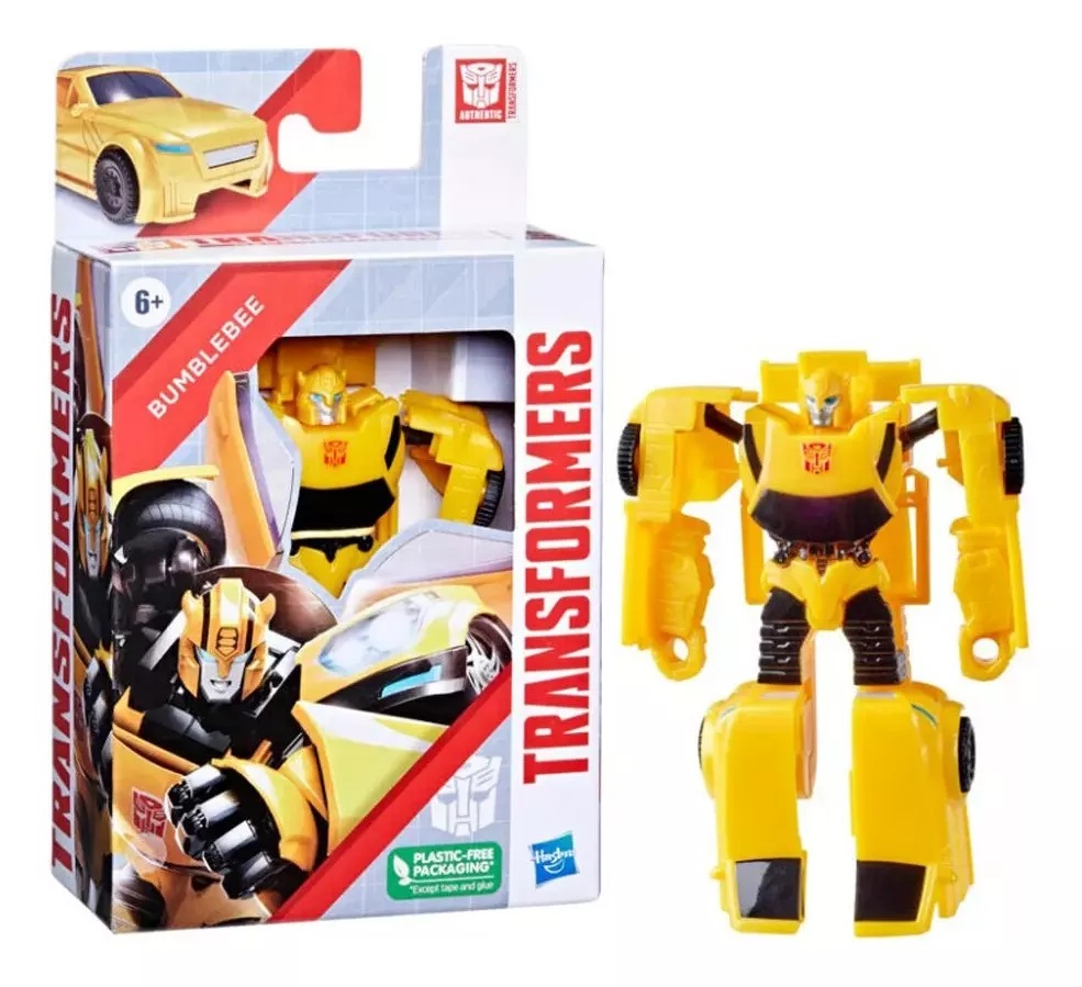 Authentic Alpha 16 Cm hasbro Optimus Prime, bumbleblee