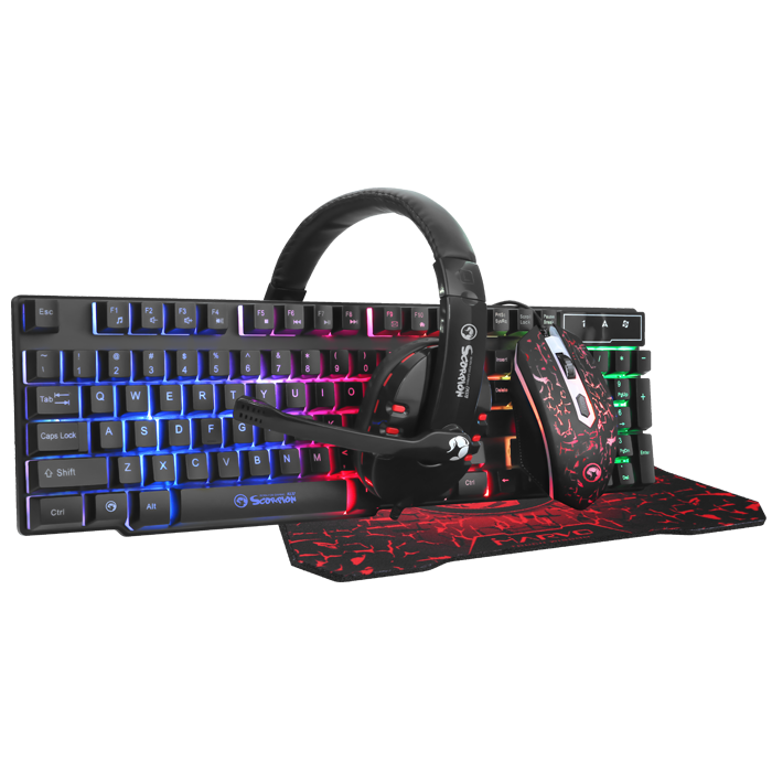 COMBO GAMER MARVO SCORPION CM370