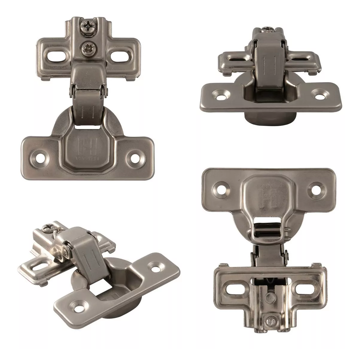 Kit Bisagra Bidimensional Brazo Corto 35 Mm 10 Pares