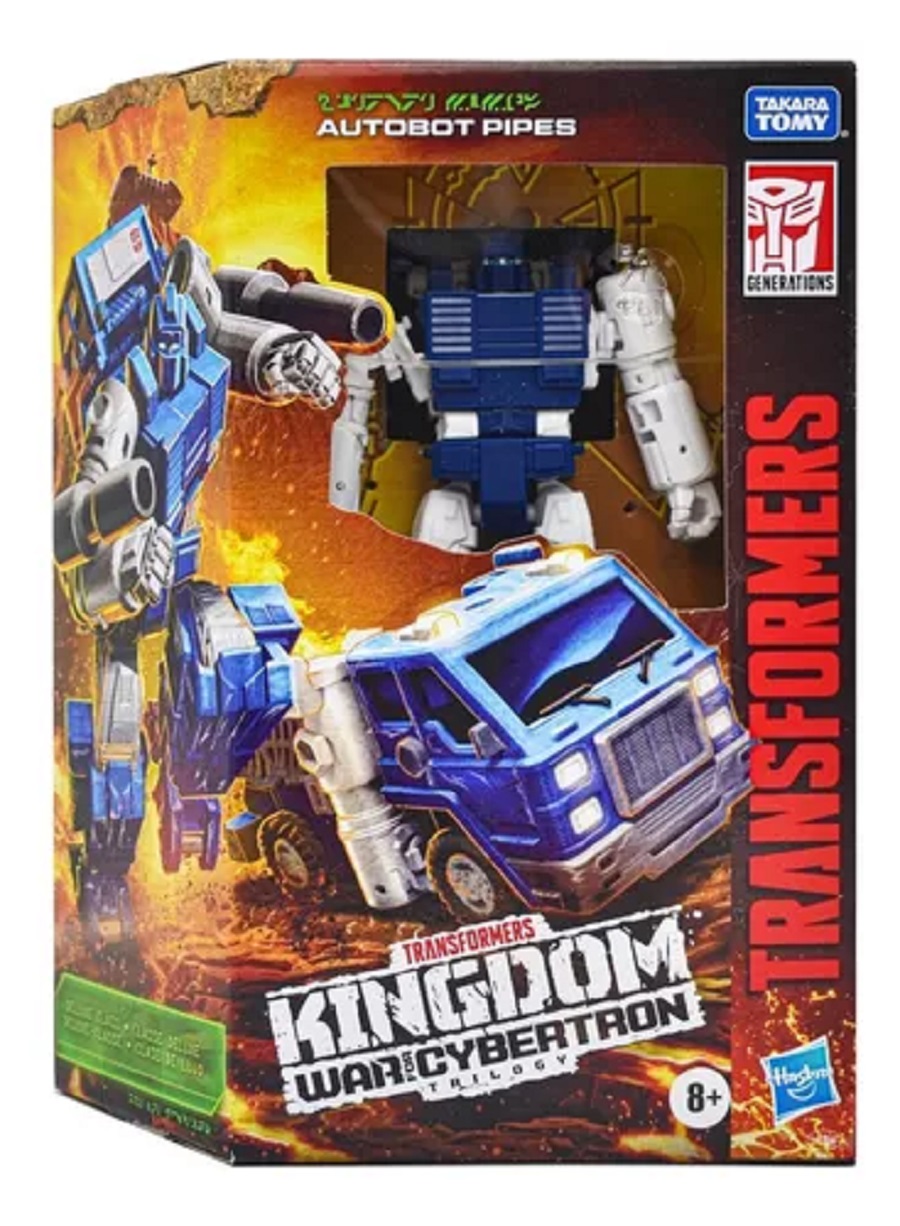 Transformers Kingdom War For Cybertron 15cm Hasbro airazor, slammer, blackarachnia o pipes