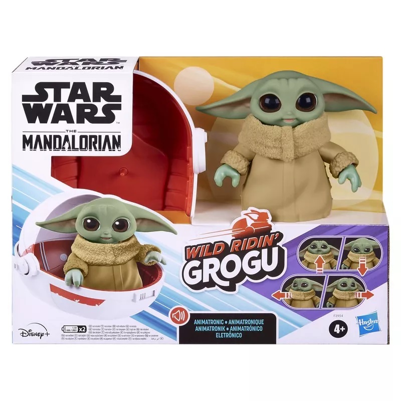 The Mandalorian Wild Ridin Grogu Animatrónico hasbro