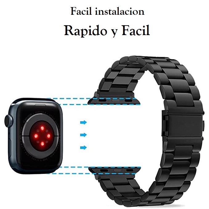 Correa para Apple Watch de Acero inoxidable