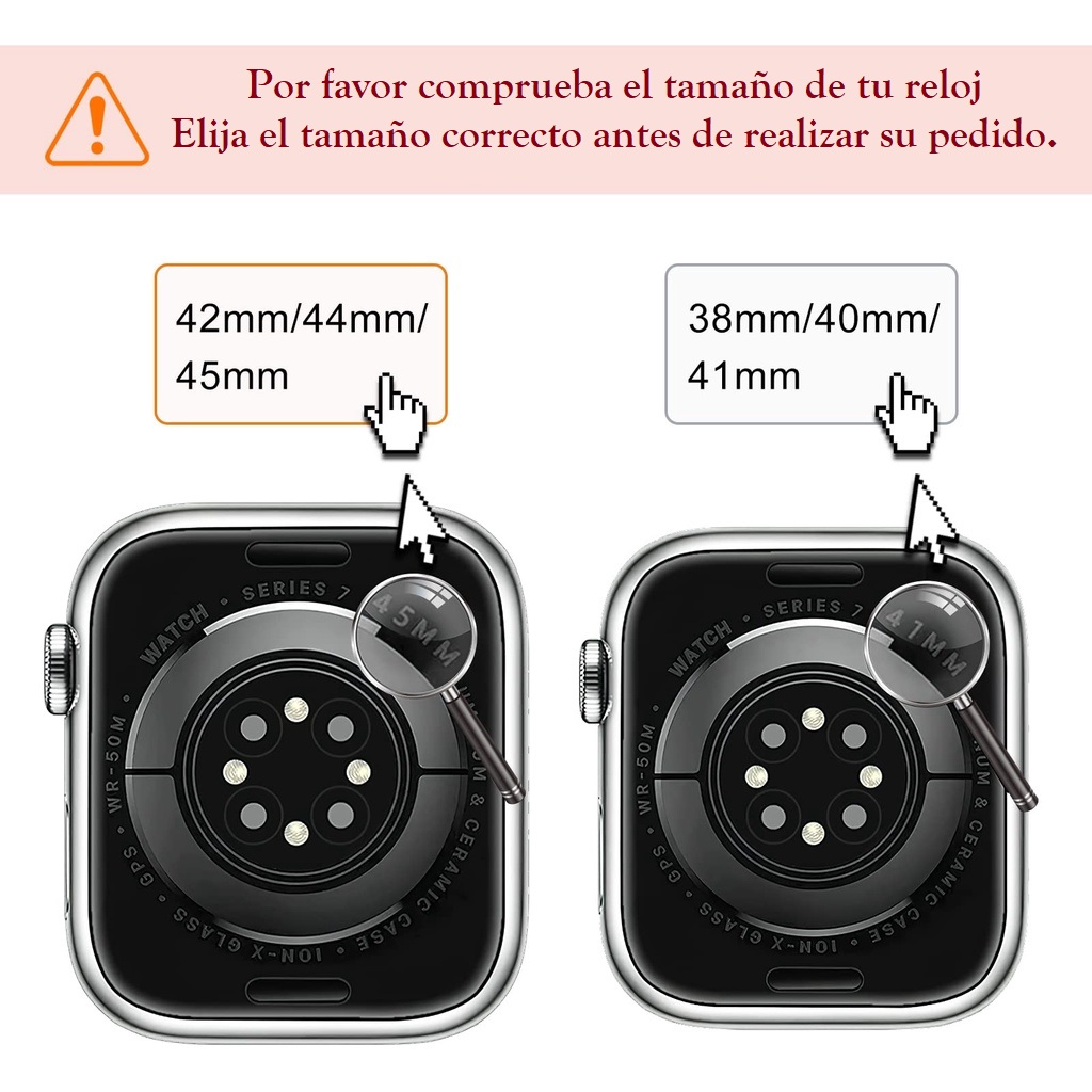 Correa para Apple Watch de Acero inoxidable
