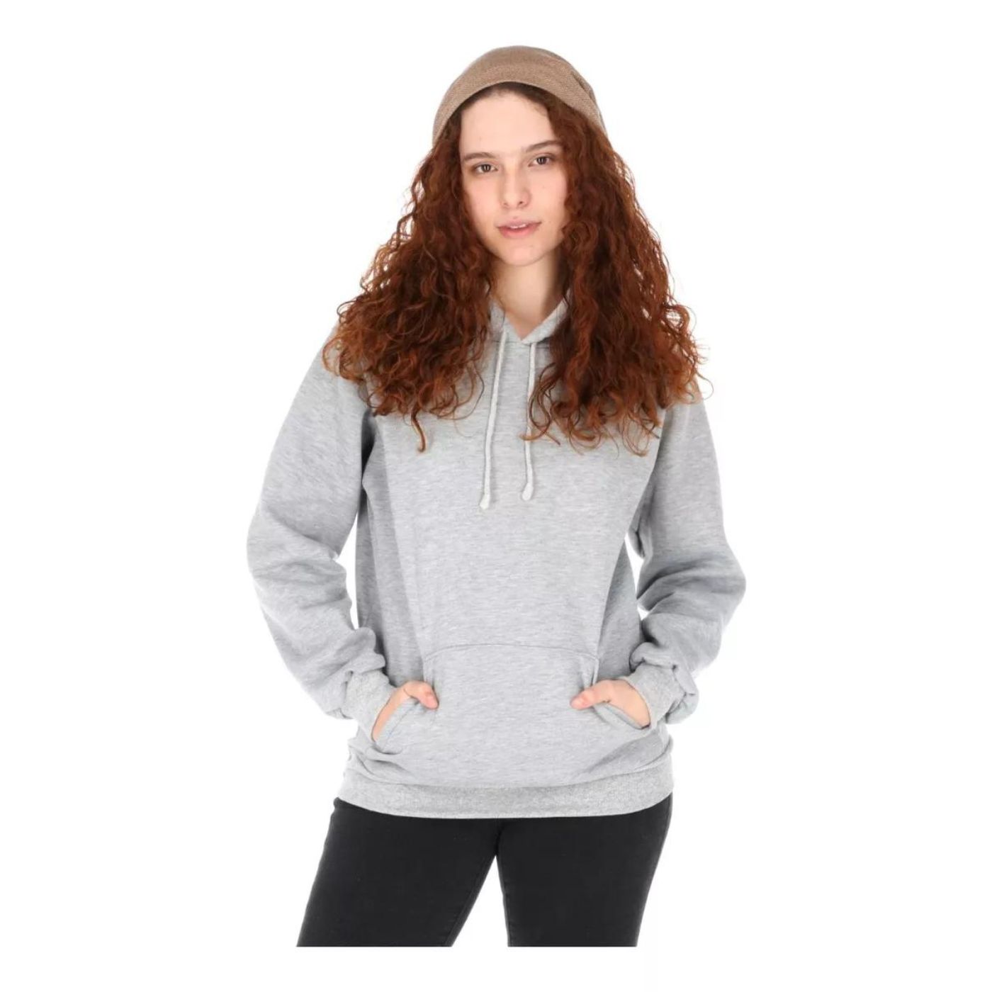 Paquete De 4 Sudaderas Hoodie Capucha Mujer Colores Basicos