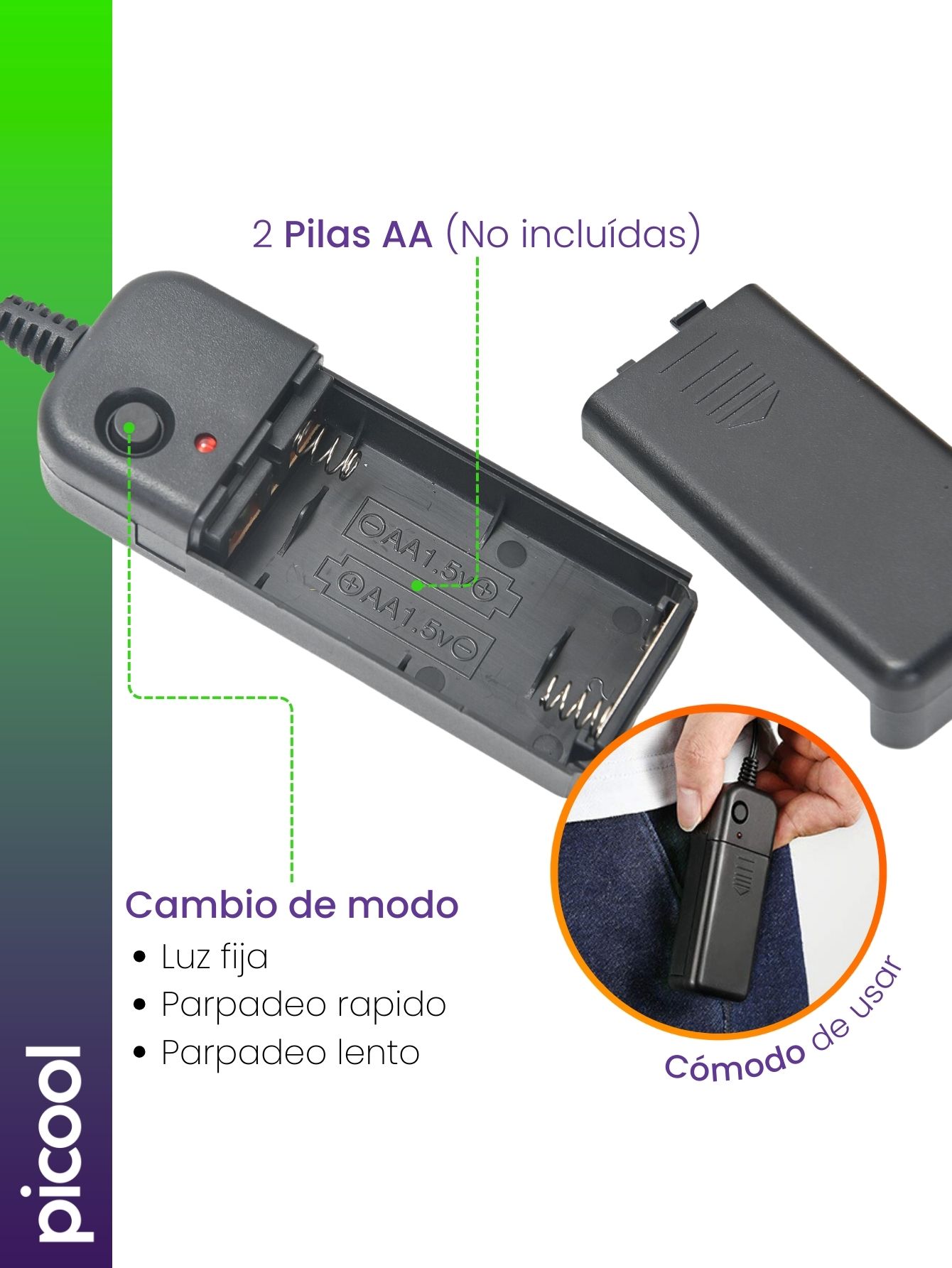 Mascara Luz Led La Purga Halloween The Purge Colores