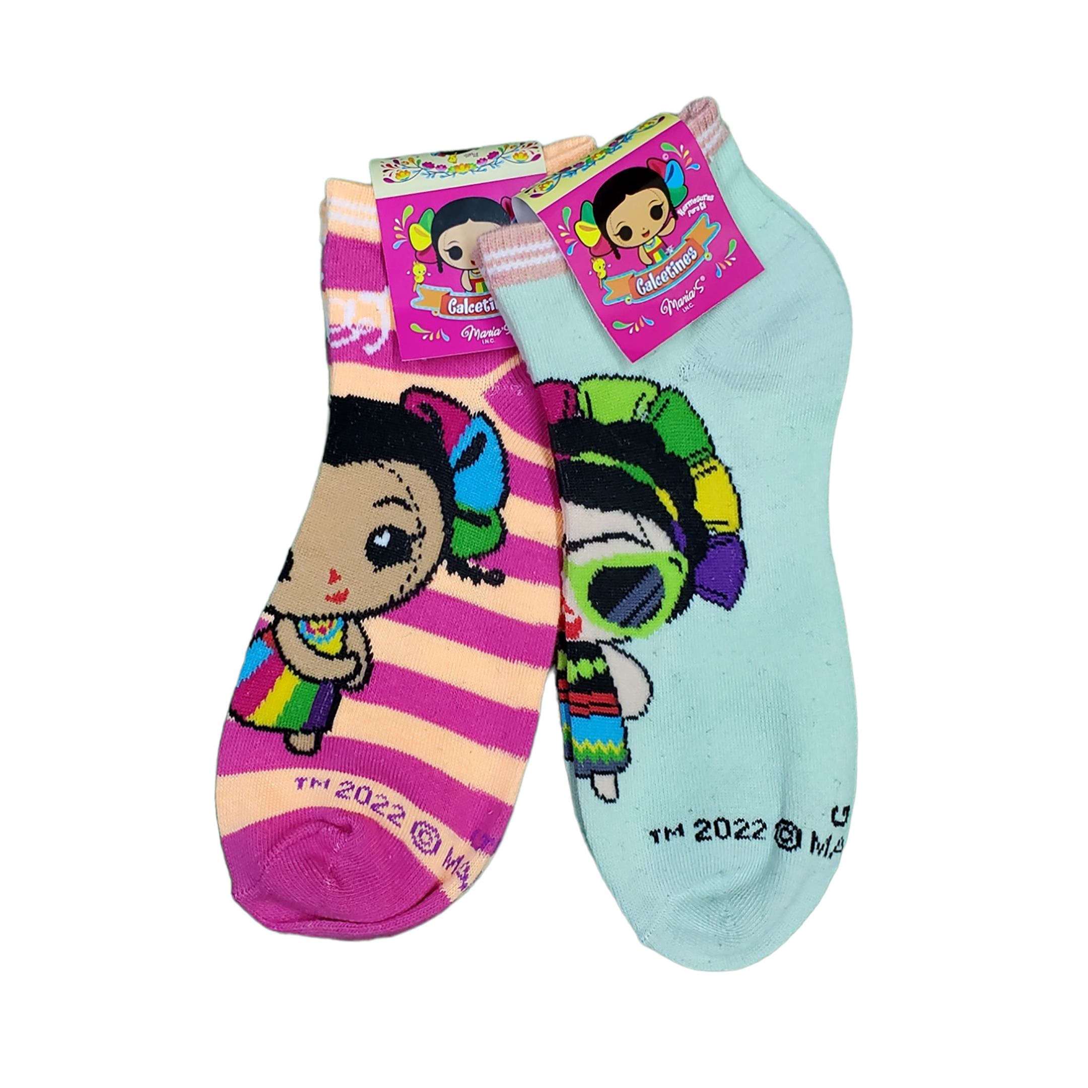 Tines Cortos Frida Kahlo Unisex 6 Pares
