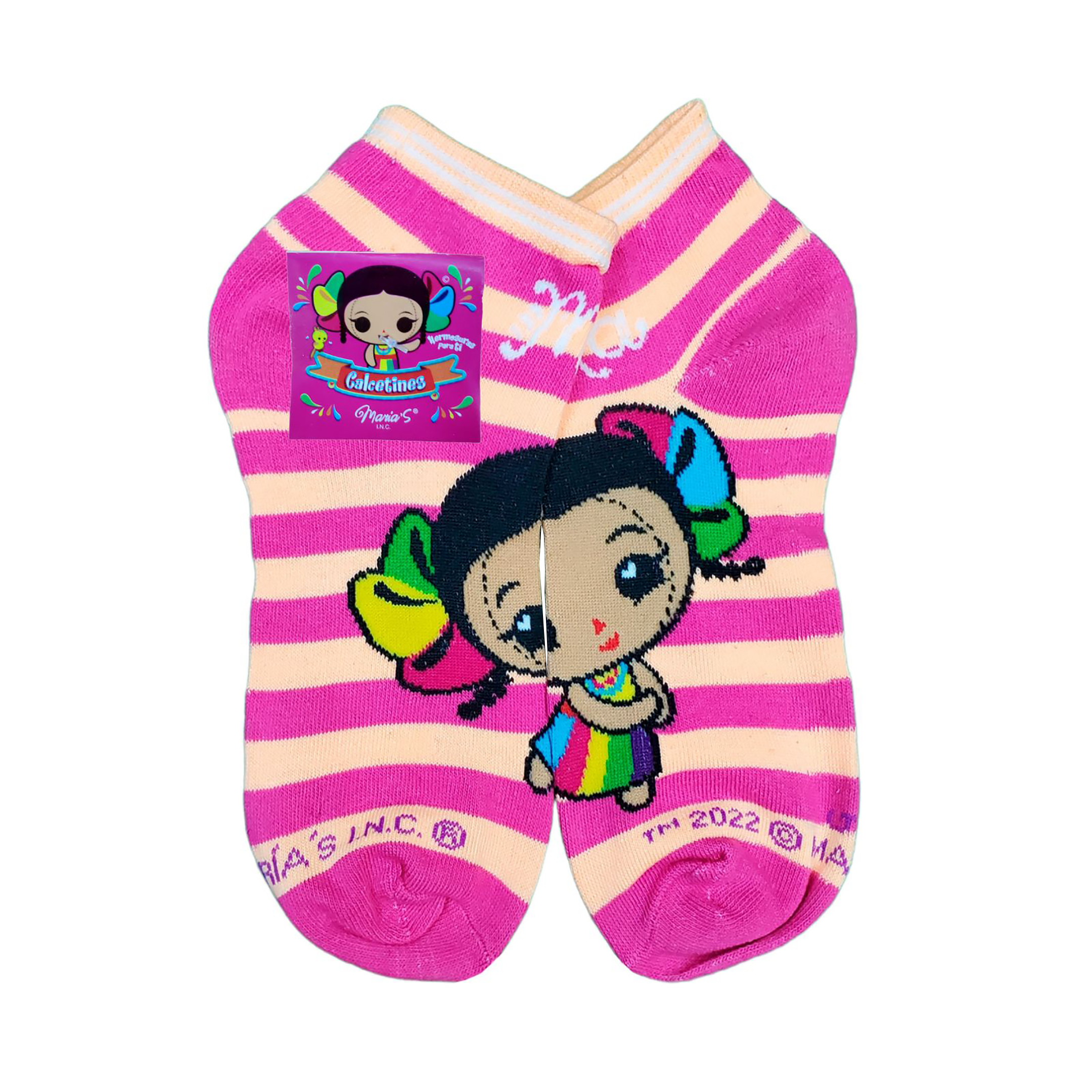 Tines Cortos Frida Kahlo Unisex 6 Pares